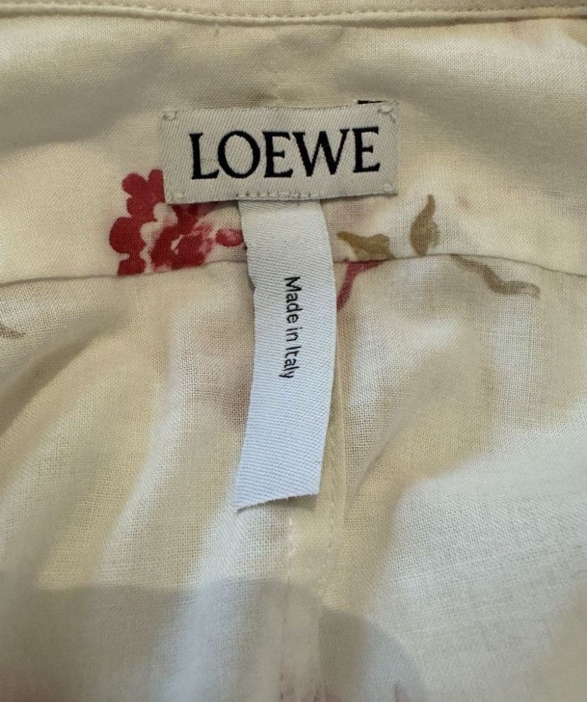 Loewe LOEWE Asymmetric Floral Print Tunic Size XS / US 0-2 / IT 36-38 - 4 Thumbnail