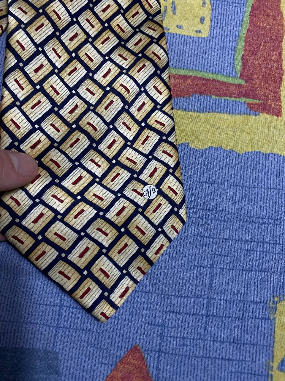 Versace Vintage Versace Silk Tie Size ONE SIZE - 9 Thumbnail
