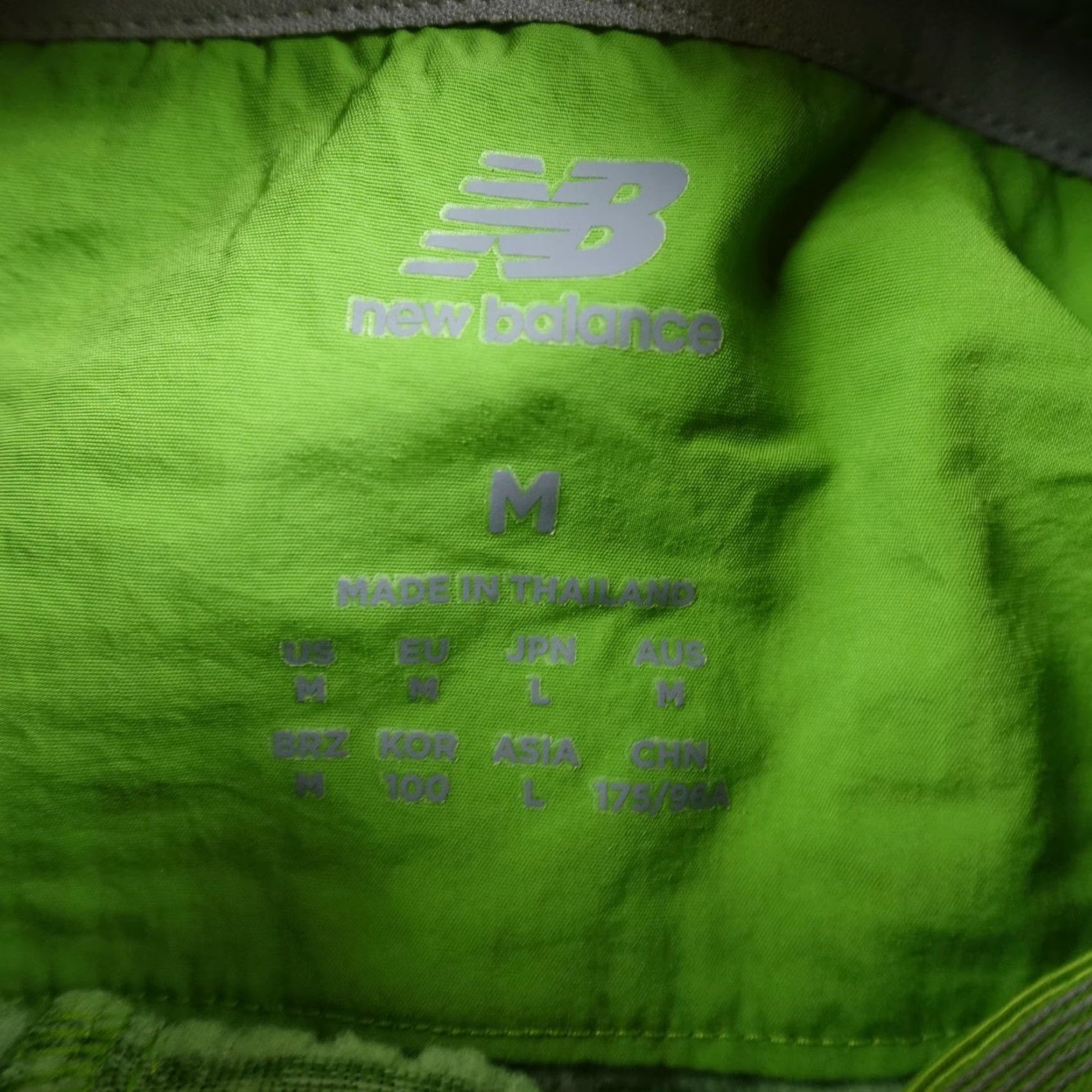New Balance New Balance Hoodie Mens M Green Waffle Knit Heat Grid Pullover Running Gym Top Size US M / EU 48-50 / 2 - 6 Thumbnail