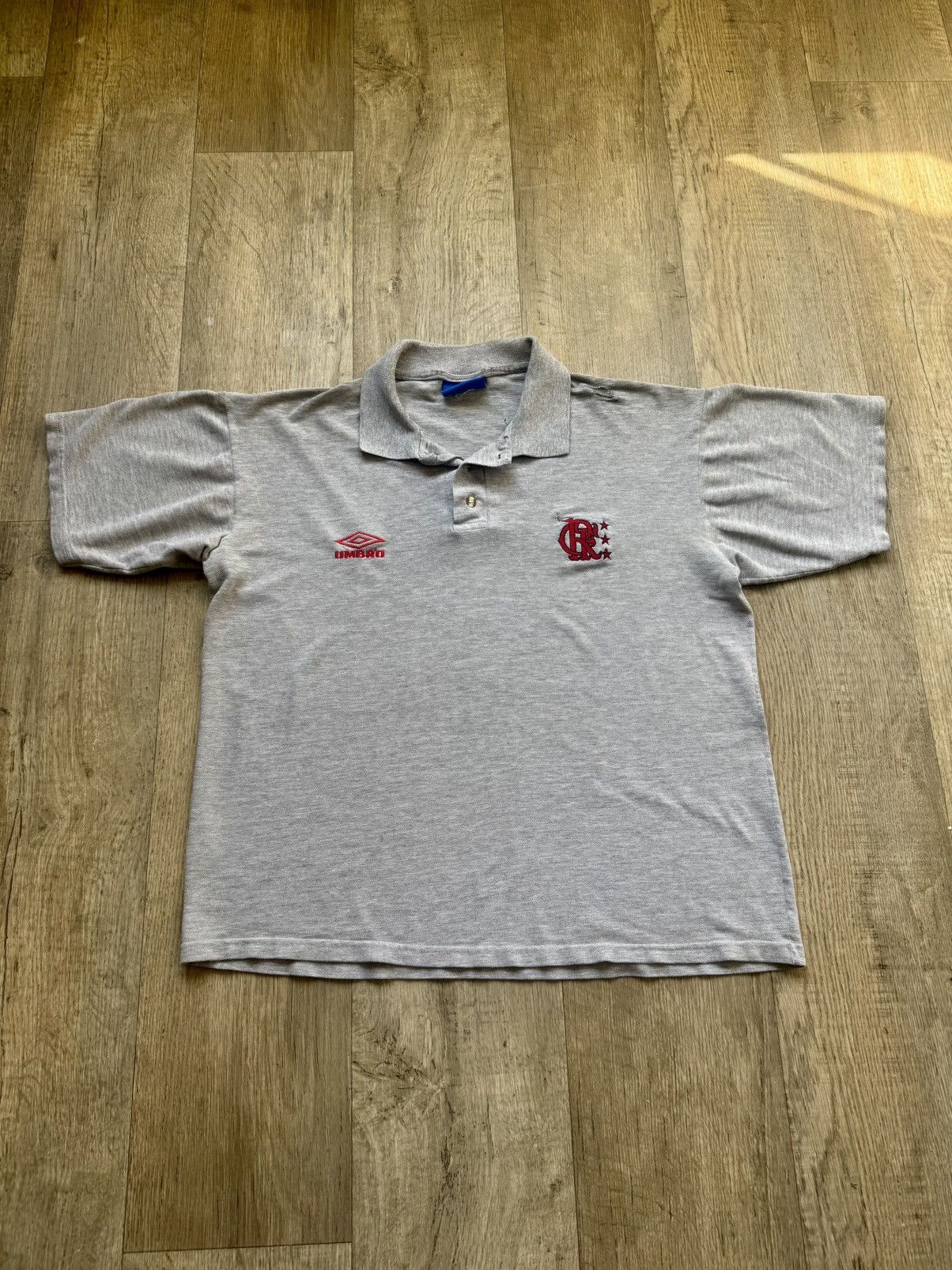 Umbro Flamengo Umbro Polo Shirt Size US XL / EU 56 / 4 - 1 Thumbnail