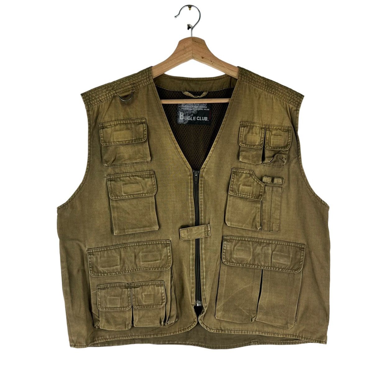 Hysteric Glamour 🔥VINTAGE UTILITY VEST MULTI POCKET CARGO BUGLE CLUB JAPAN Size US M / EU 48-50 / 2 - 1 Thumbnail