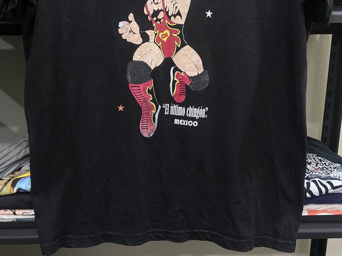 Vintage × WWE × WWF Vintage U2K “El U’ltimo Ching’on Mexico WWE Wrestling TShirt Size US L / EU 52-54 / 3 - 3 Thumbnail