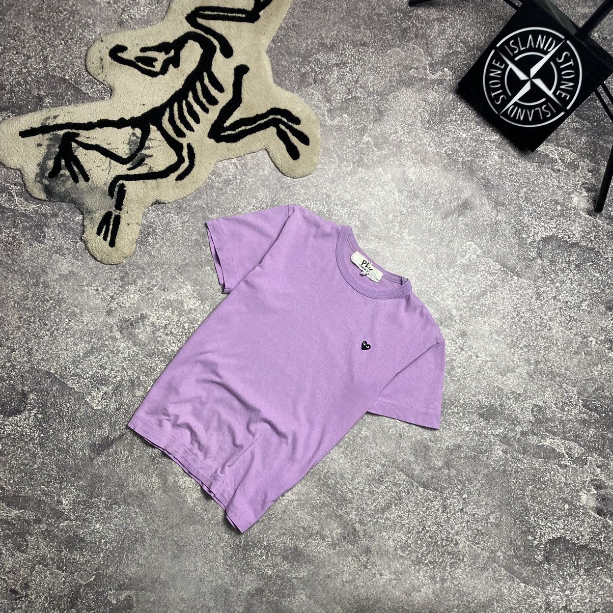 Comme des Garcons Luxury Play Comme Des Garcons Small logo y2k designer tee Size S / US 4 / IT 40 - 1 Thumbnail