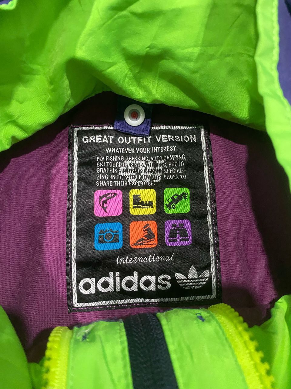 Adidas × Japanese Brand × Vintage Vintage Adidas Trekking Hoodies Jacket Size US L / EU 52-54 / 3 - 3 Thumbnail