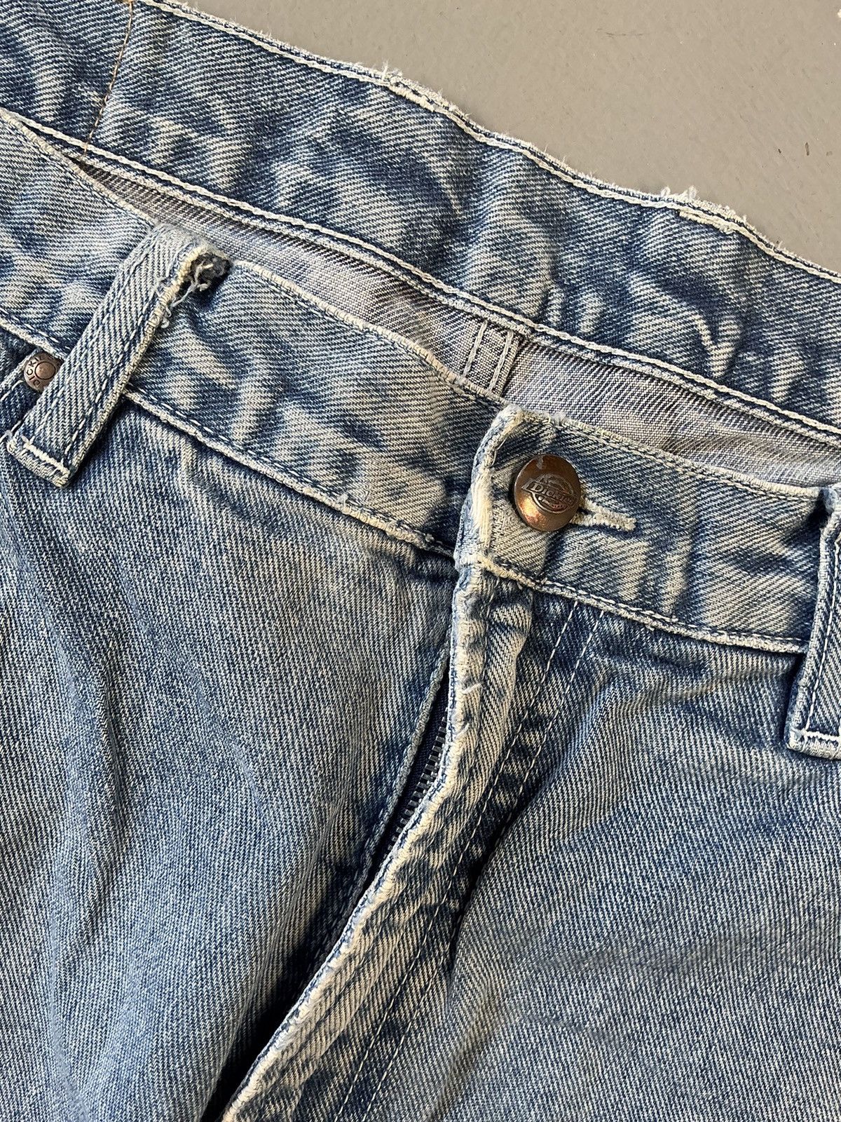 Dickies × Vintage Vintage dickies SpellOut embroidered denim Size US 34 / EU 50 - 5 Thumbnail