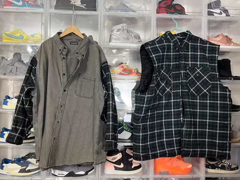 Balenciaga Balenciaga size 38 Fake two cotton-padded jacket coats Size S / US 4 / IT 40 - 7 Thumbnail