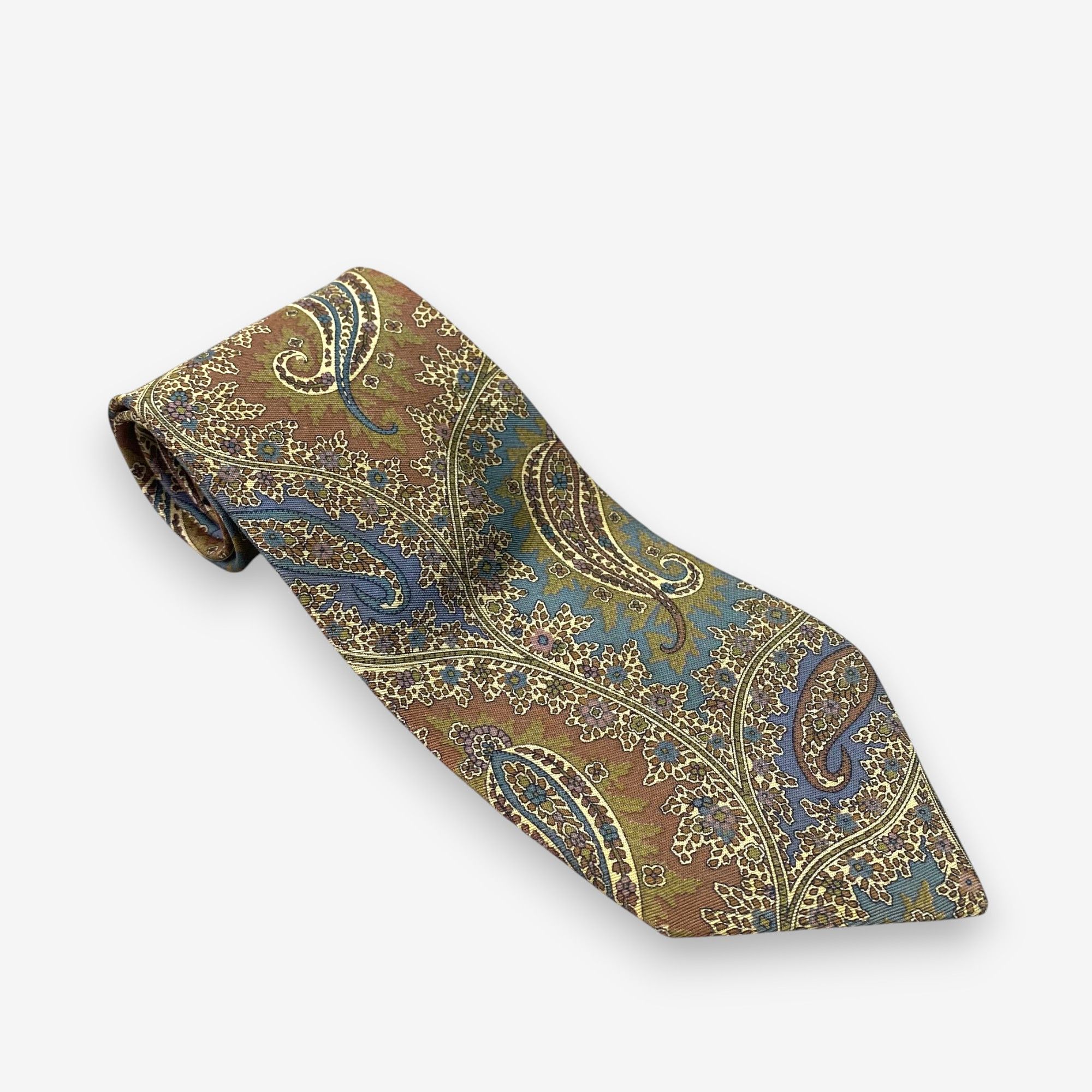 Lancel Vintage Lancel SILK Necktie Cravate Pure Silk Neck Tie Size ONE SIZE - 2 Thumbnail