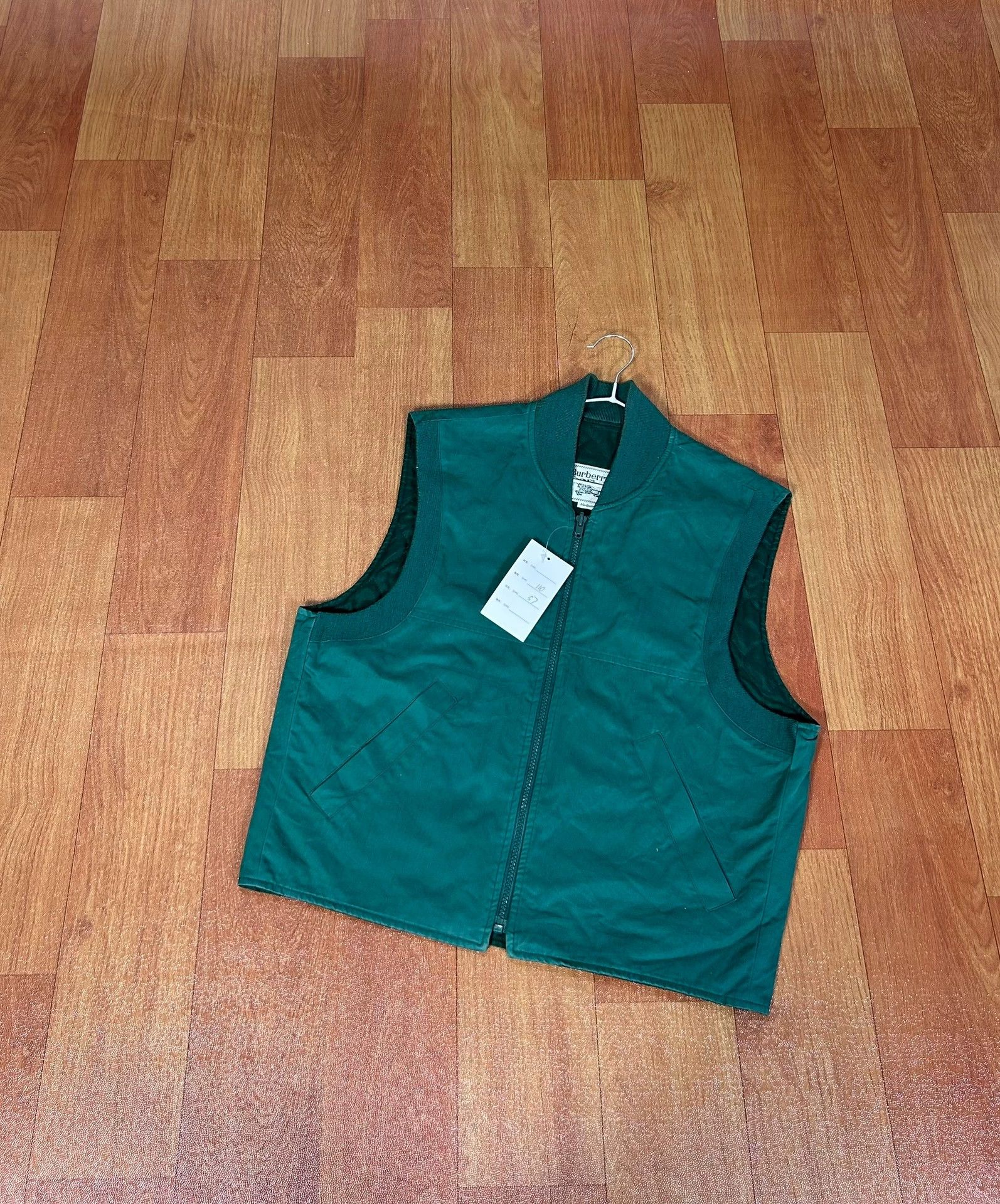 Burberry Unisex Authentic Vintage Burberry Jacket Vest / Gilet Size M / US 6-8 / IT 42-44 - 1 Thumbnail