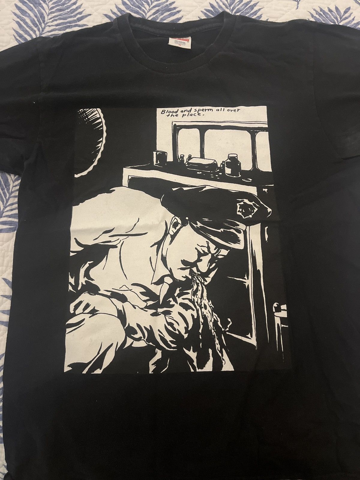 Supreme Supreme “Raymond Pettibon Blood and Sperm” Tee Size US M / EU 48-50 / 2 - 1 Thumbnail