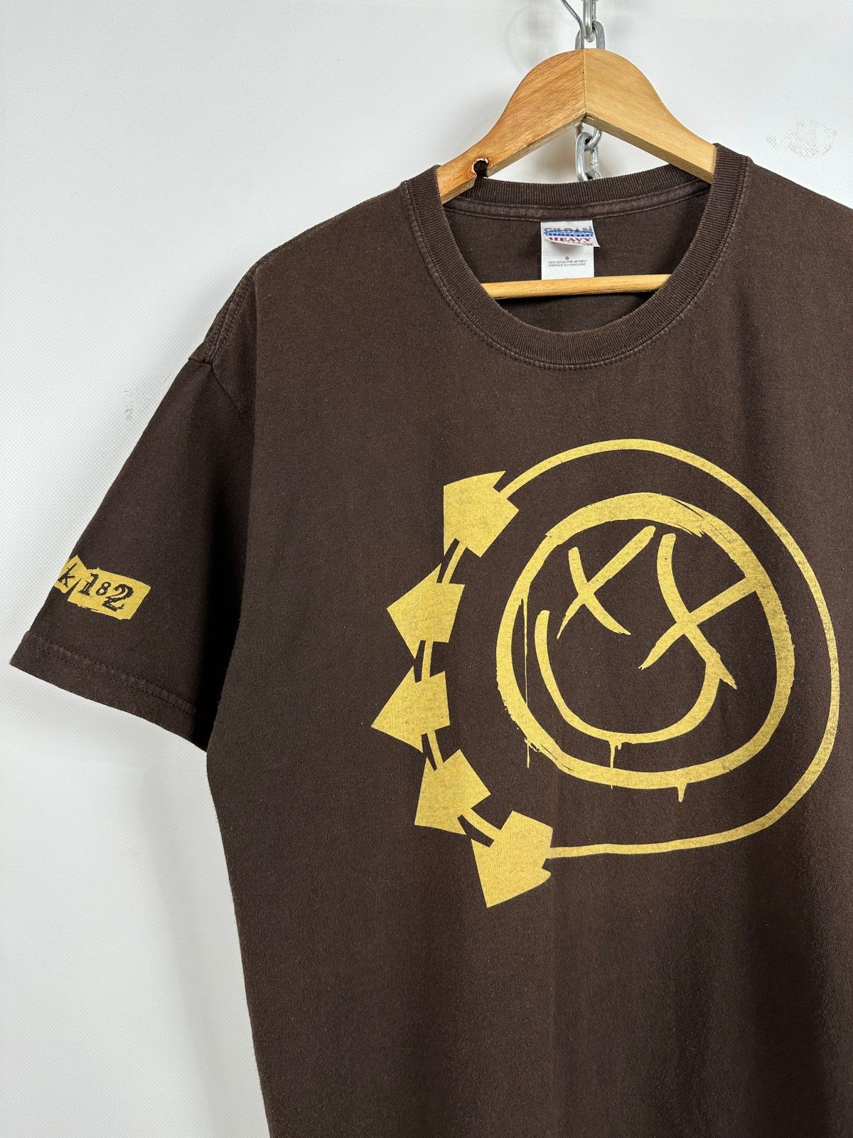 Band Tees Vintage Blink 182 Brown Band T-Shirt Size US L / EU 52-54 / 3 - 2 Thumbnail
