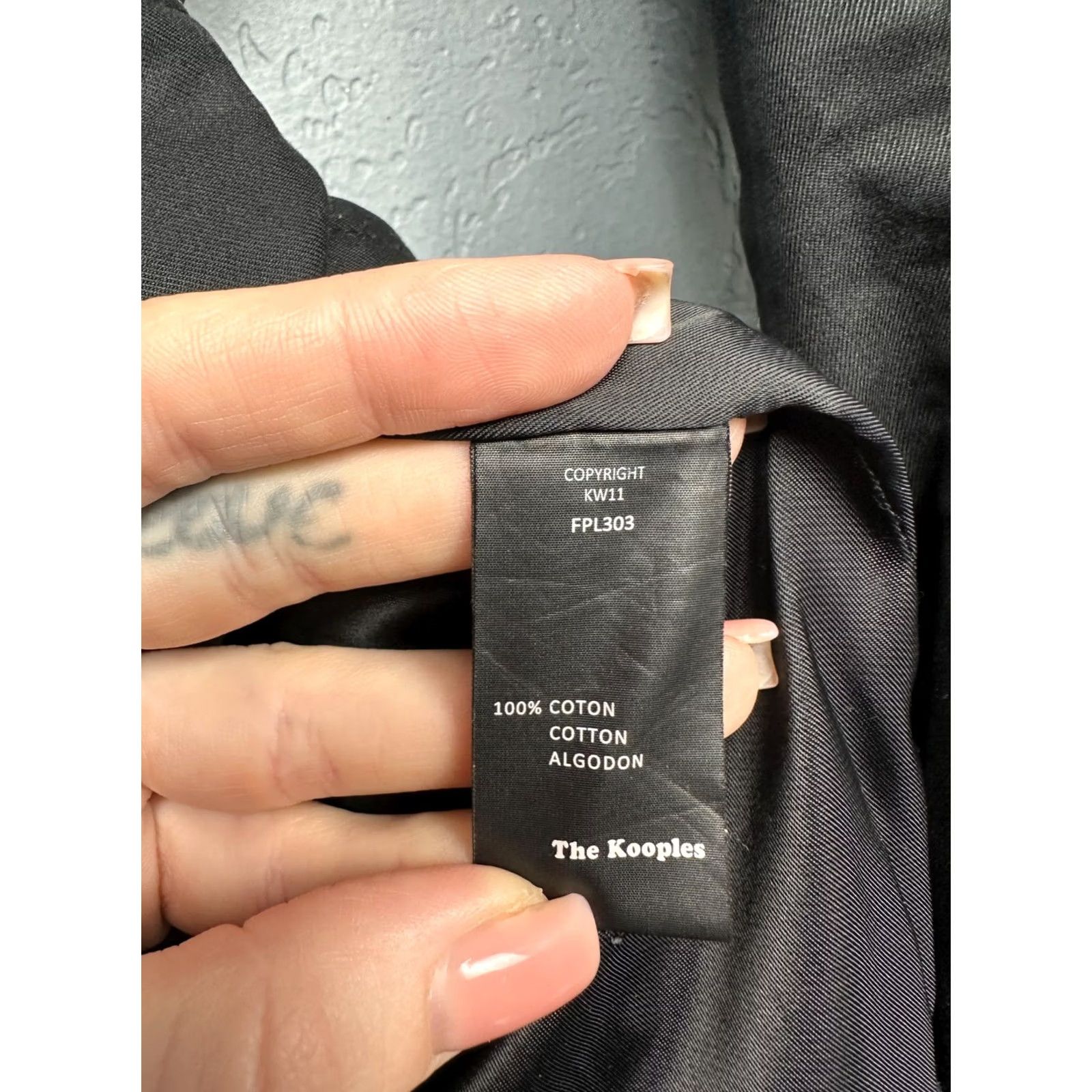 The Kooples The Kooples Coat Womens Fur Collar XS Jacket Leather Lamb Black Overcoat Womens XS Size XS / US 0-2 / IT 36-38 - 5 Thumbnail