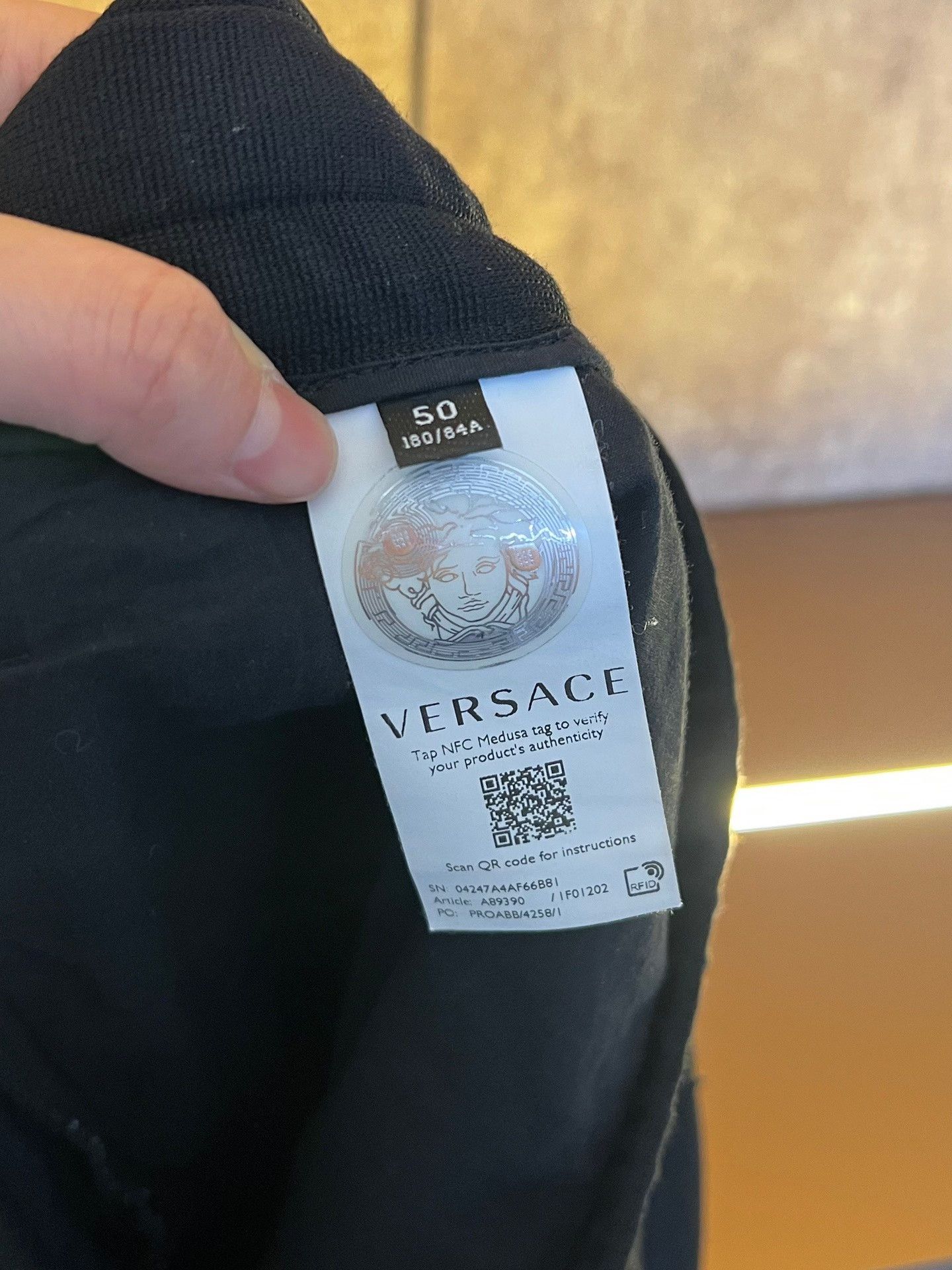 Versace Versace Side Stripe Track Pants Size US 34 / EU 50 - 4 Thumbnail