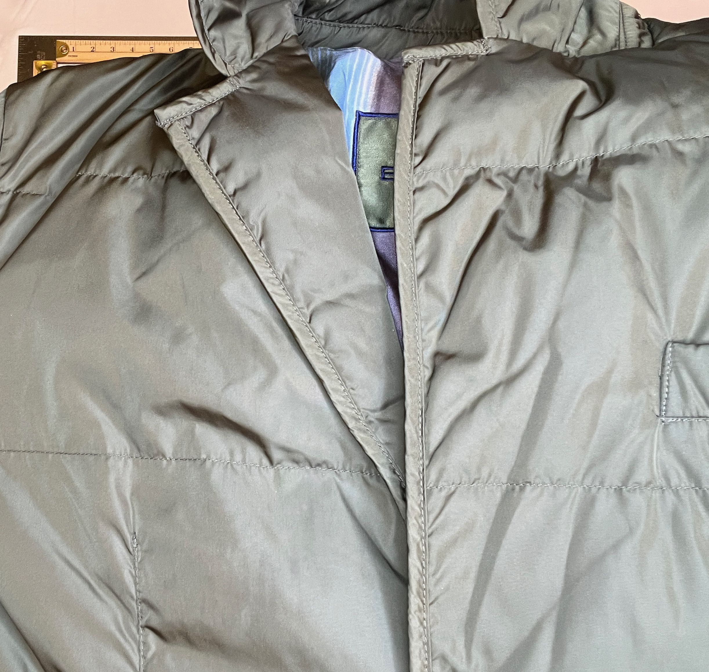 Etro Etro Milano Down Puffer Jacket Olive Green Mens Medium Size US M / EU 48-50 / 2 - 6 Thumbnail