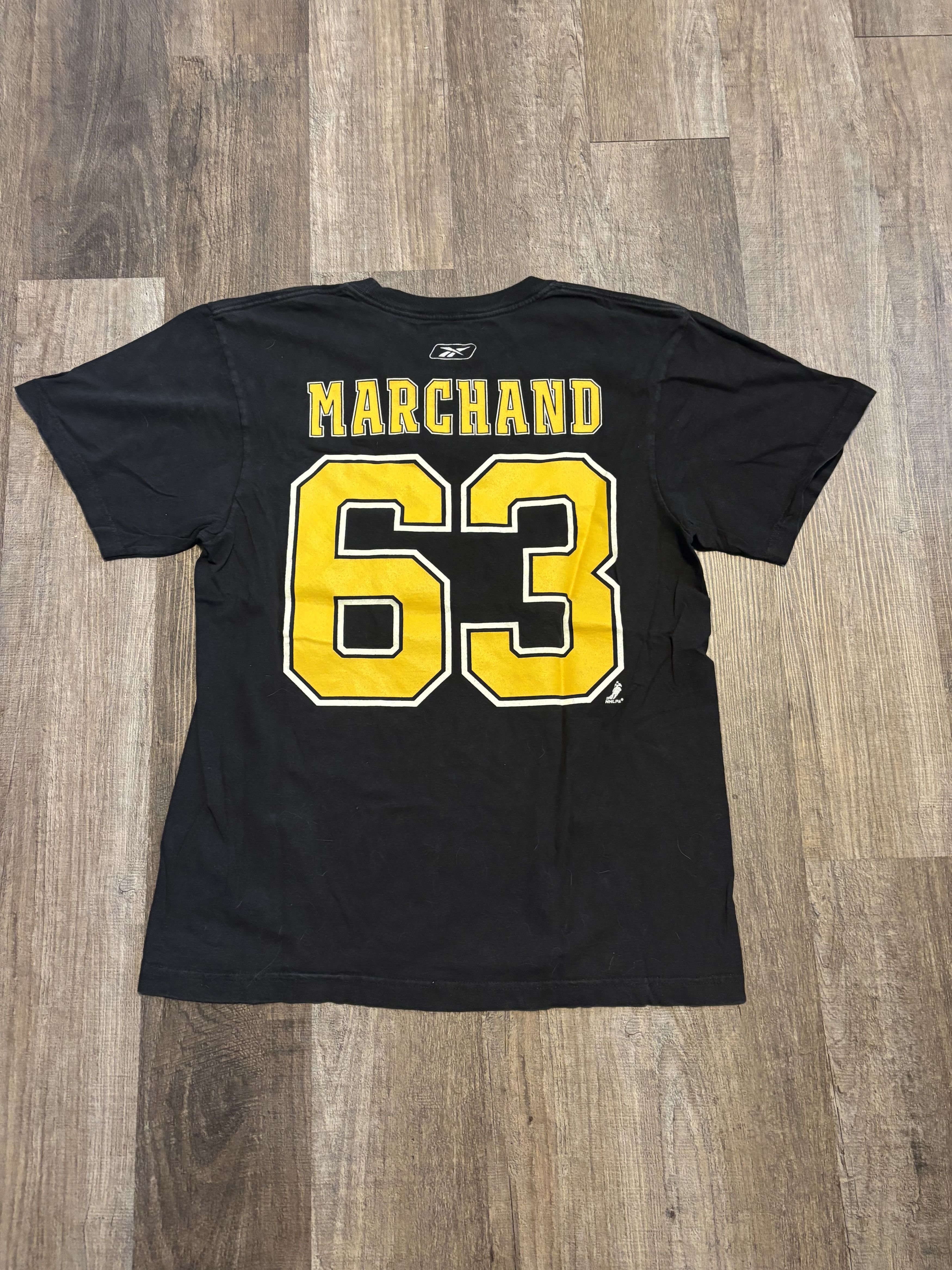 Reebok Reebok Boston Bruins Marchand #61 Tee Shirt Size US L / EU 52-54 / 3 - 3 Thumbnail