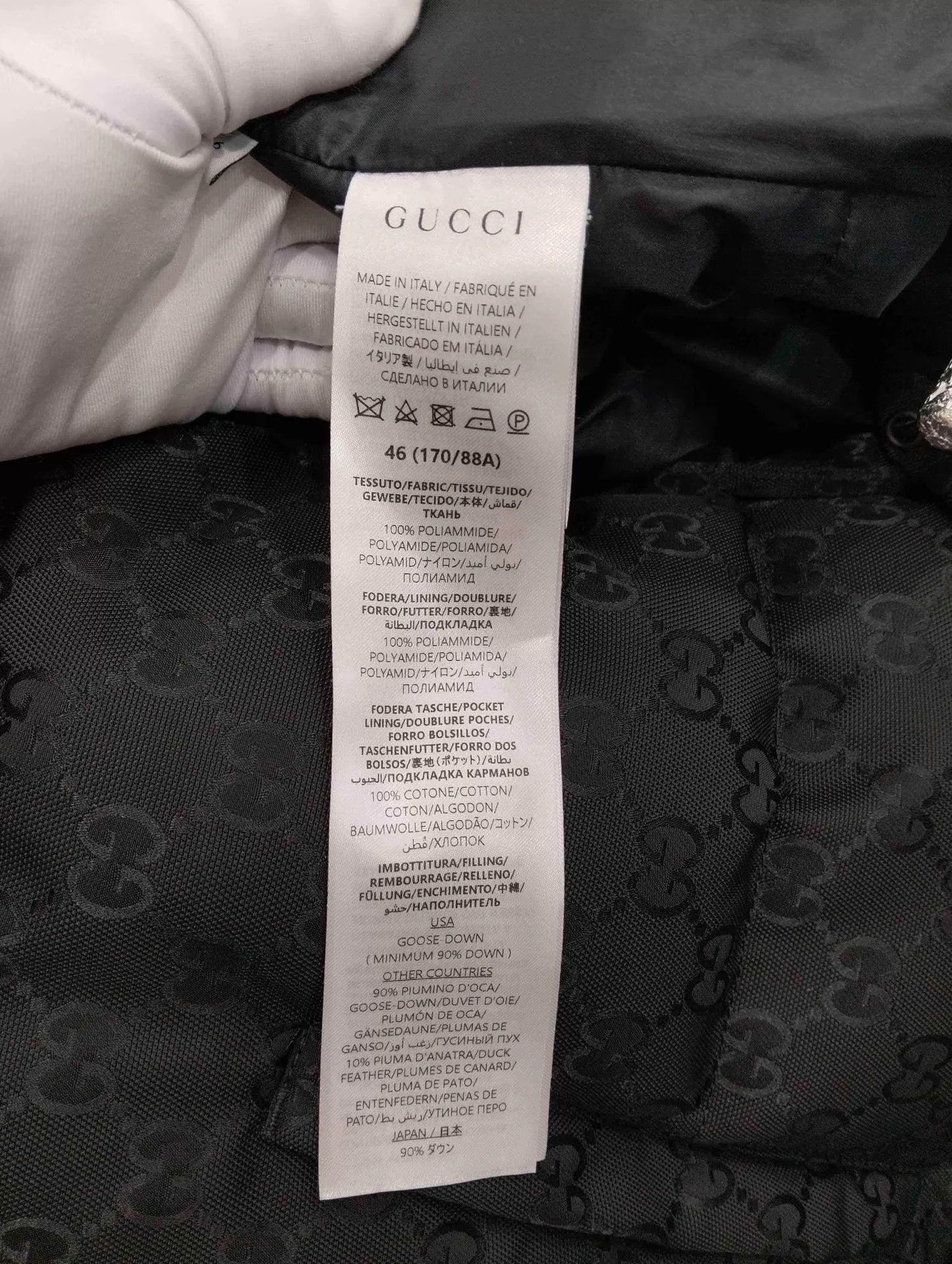 Gucci Black Hooded Puffer Jacket Size S Size US S / EU 44-46 / 1 - 5 Thumbnail