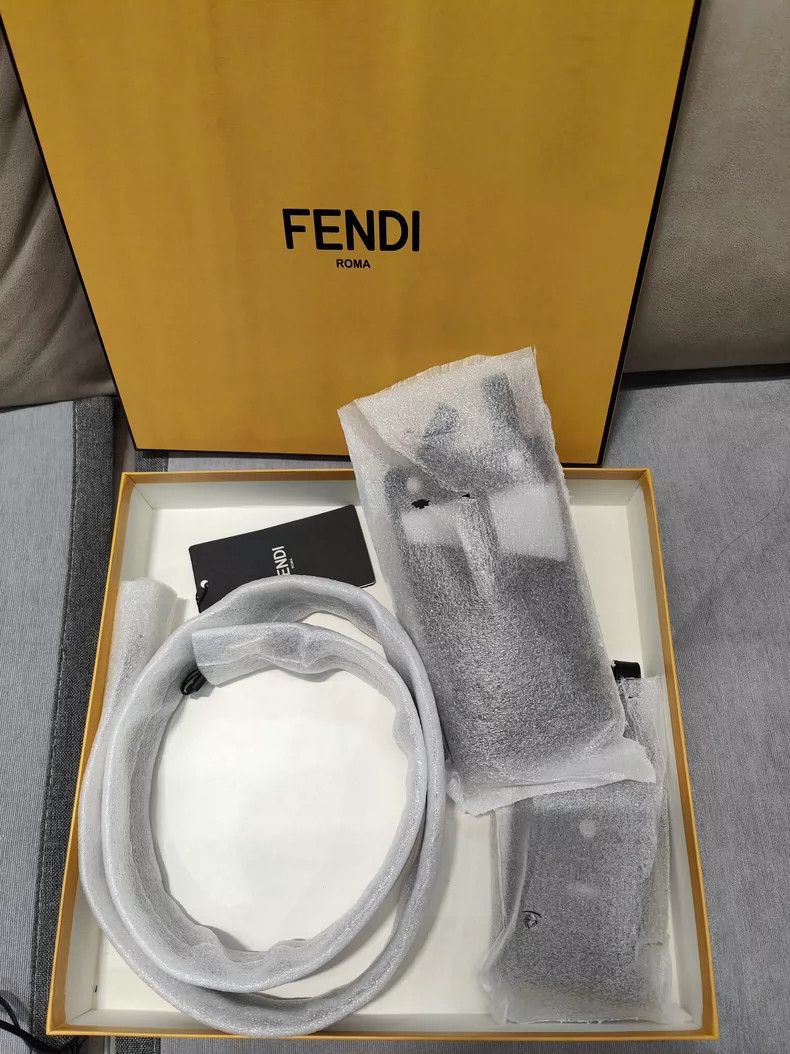 Fendi Fendi size 95 Classic black belt Size ONE SIZE - 1 Thumbnail