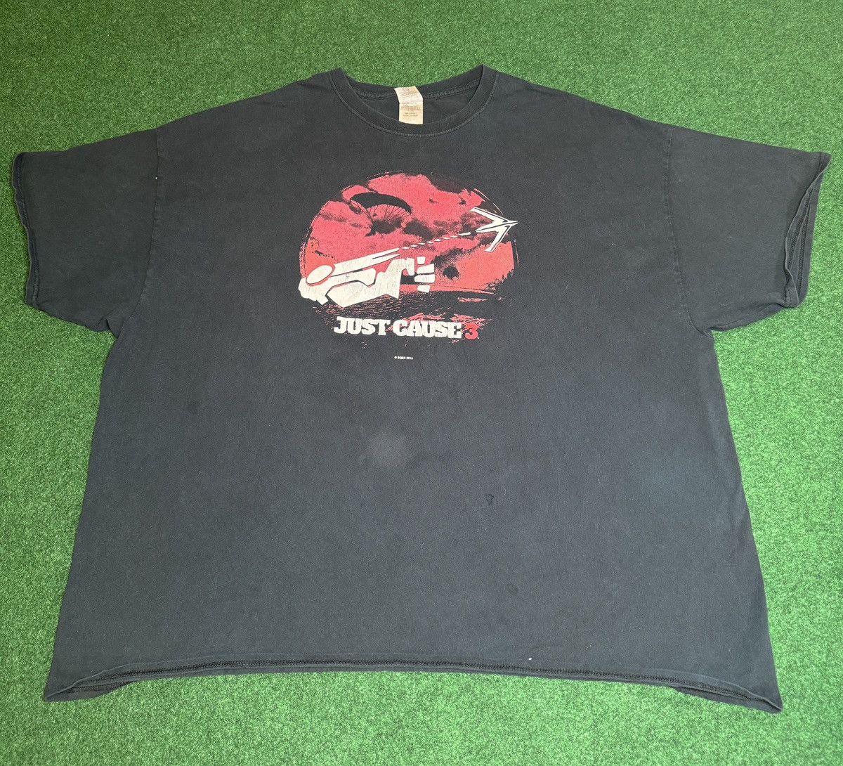 Gildan Just Cause 3 Video Game Promo Mens 4XL T Shirt Size US XXL / EU 58 / 5 - 1 Thumbnail