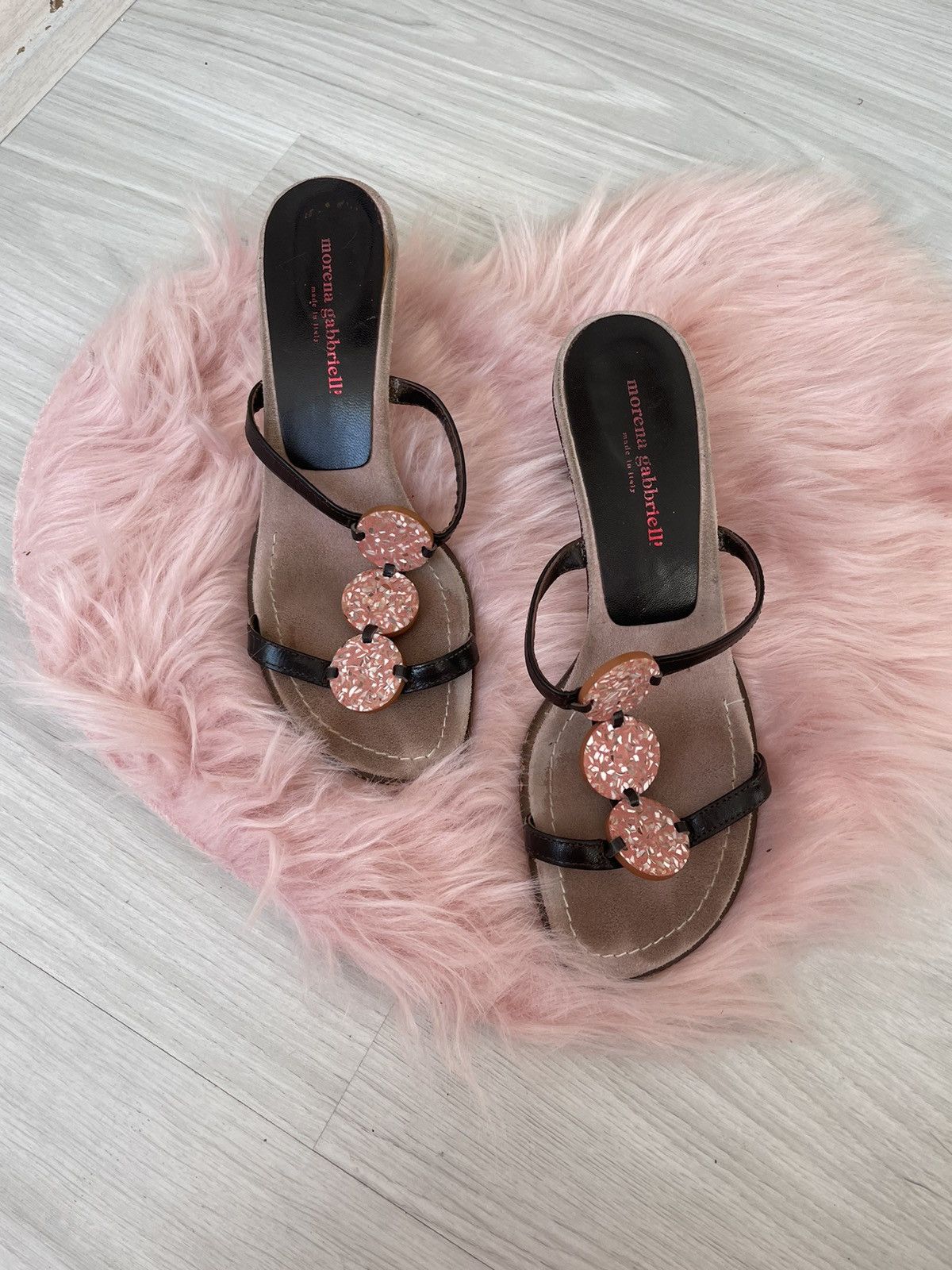 Vintage Morena Gabbriell mules Size US 6.5 / IT 36.5 - 7 Thumbnail