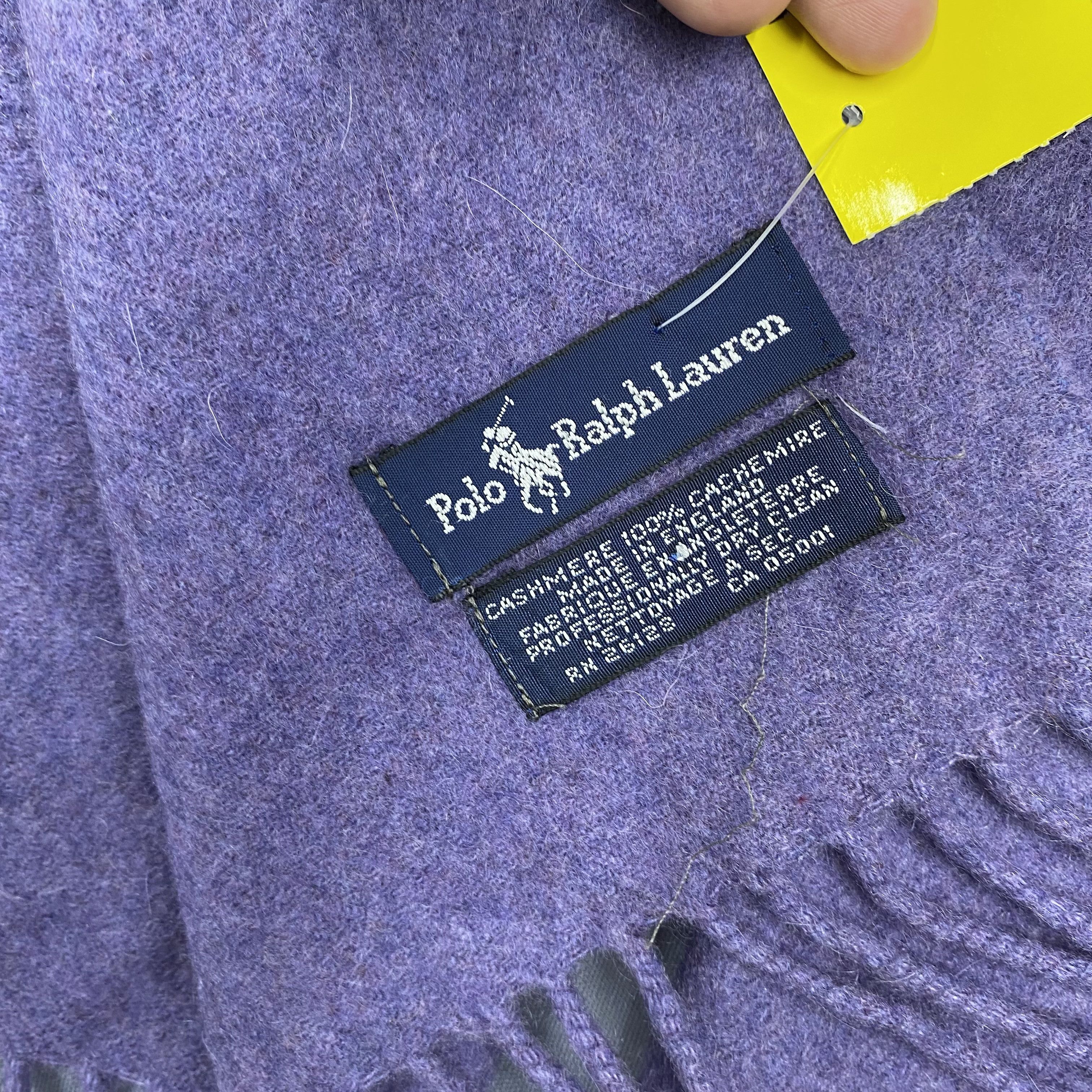 Polo Ralph Lauren Vintage Polo Ralph Lauren Scarf Muffler Wool Scarves Size ONE SIZE - 5 Thumbnail
