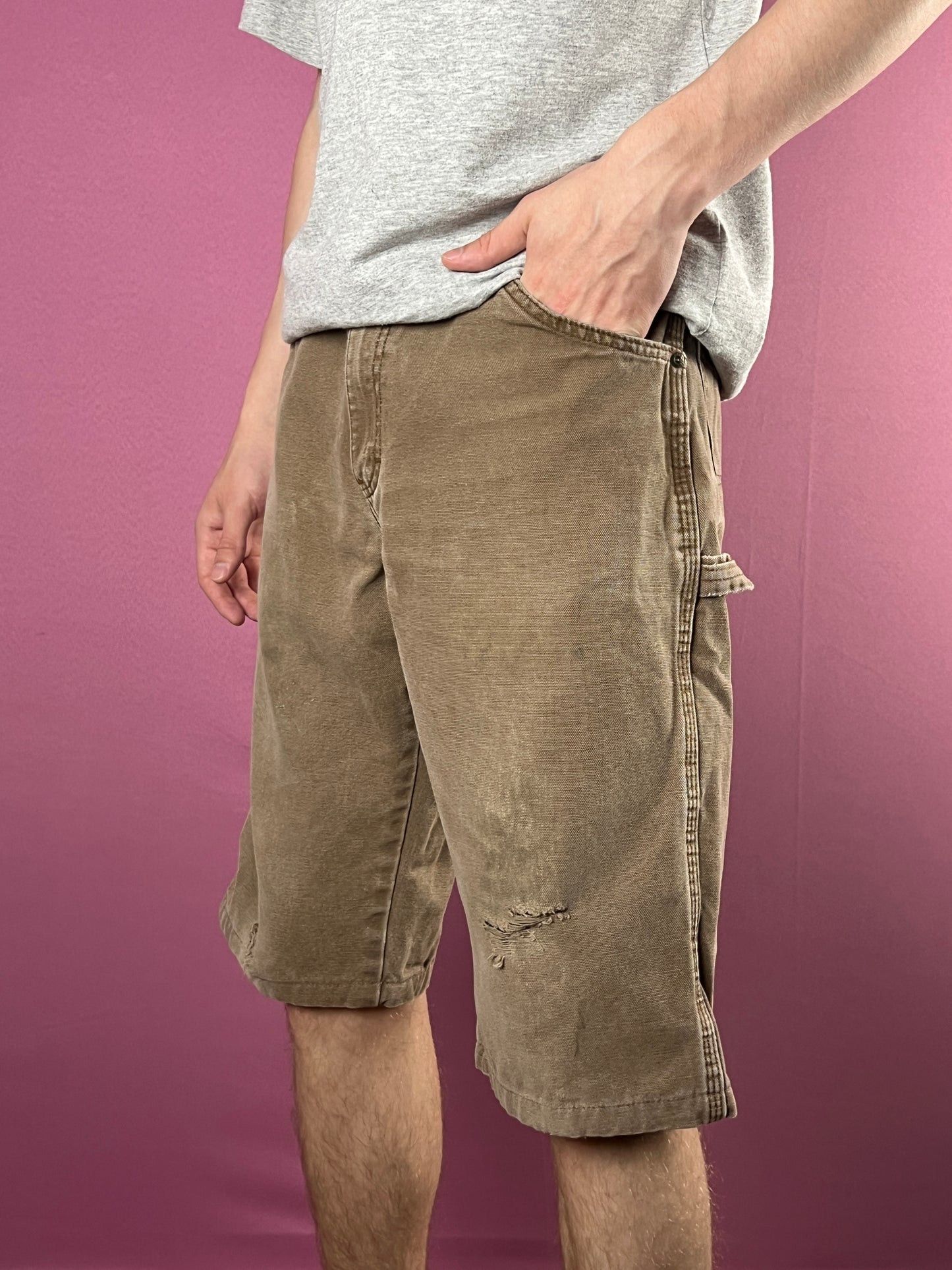Dickies × Vintage Dickies Vintage Men's Distressed Workwear Carpenter Shorts Size US 34 / EU 50 - 1 Thumbnail