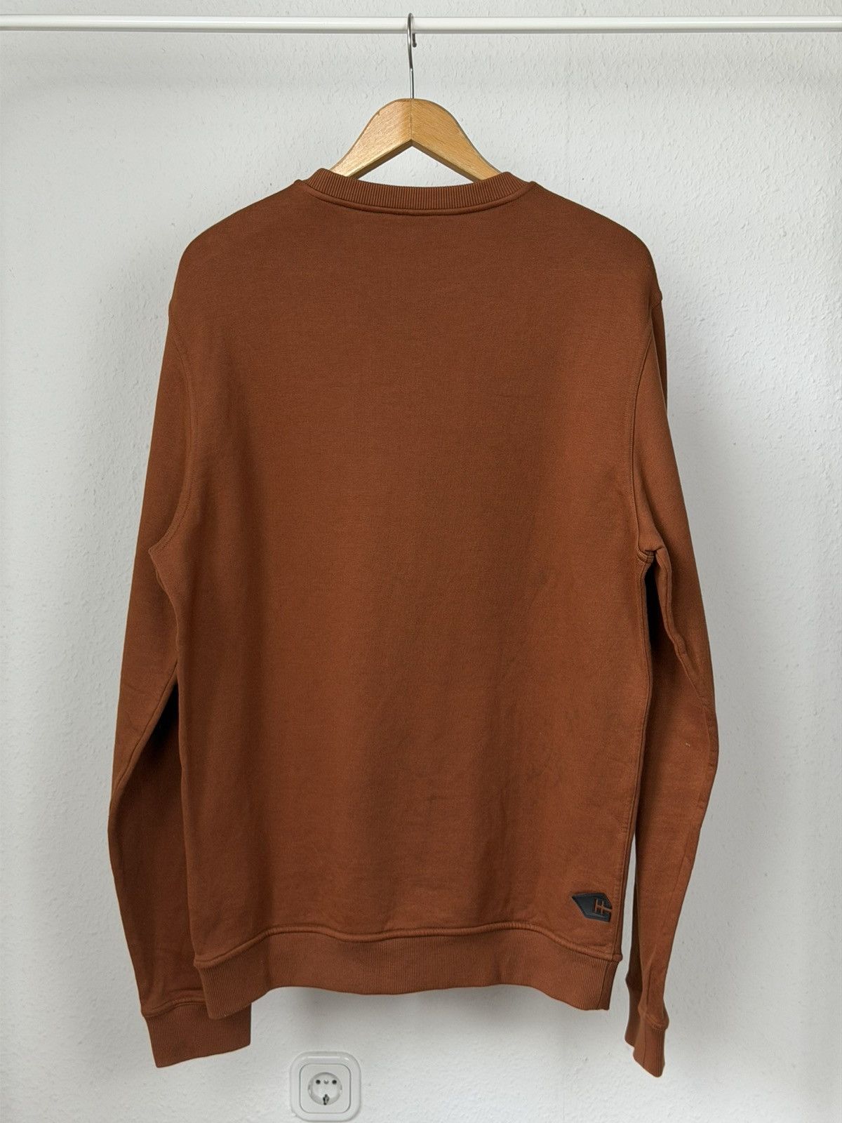 Hermes Hermès Brown Sweatshirt XL Front Pocket Long Sleeve Pullover Size US XL / EU 56 / 4 - 16 Thumbnail