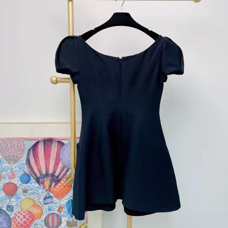 Dior Dior Dark blue dress Size XS / US 0-2 / IT 36-38 - 2 Thumbnail