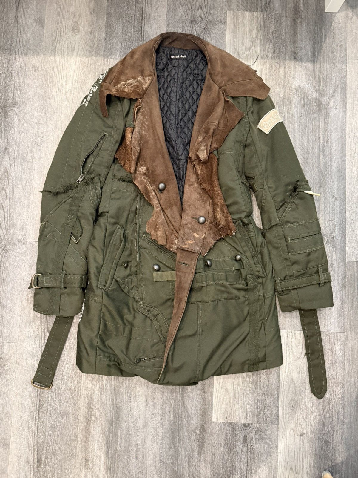 Yasuyuki Ishii Yasuyuki Ishii Reconstructed Deer Skin Military Parka Size US M / EU 48-50 / 2 - 1 Thumbnail