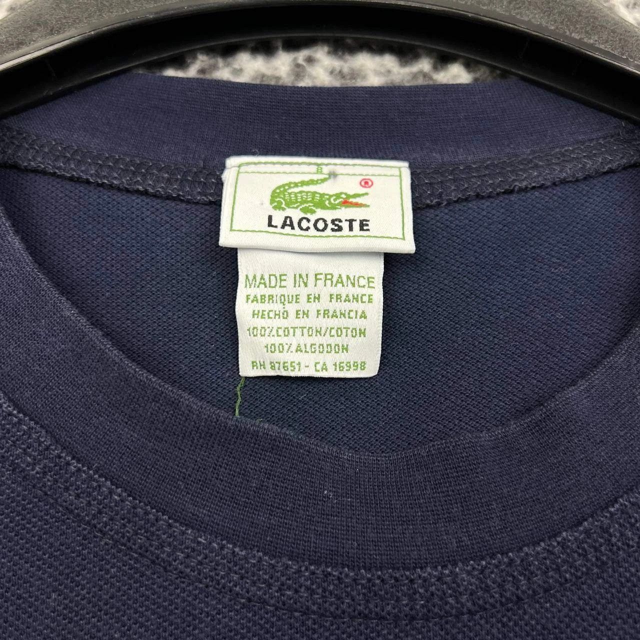 Lacoste Vintage Lacoste Shirt Men 8 Short Sleeve Crew Neck Cotton Size US M / EU 48-50 / 2 - 2 Thumbnail