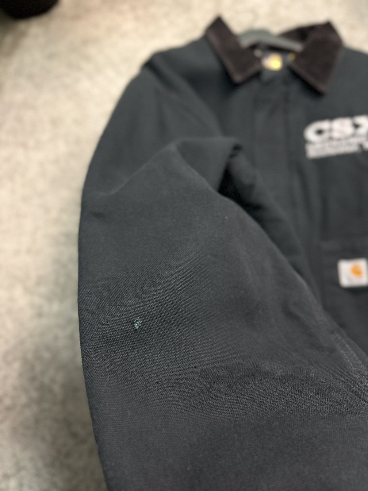 Carhartt Artic Jacket on Black