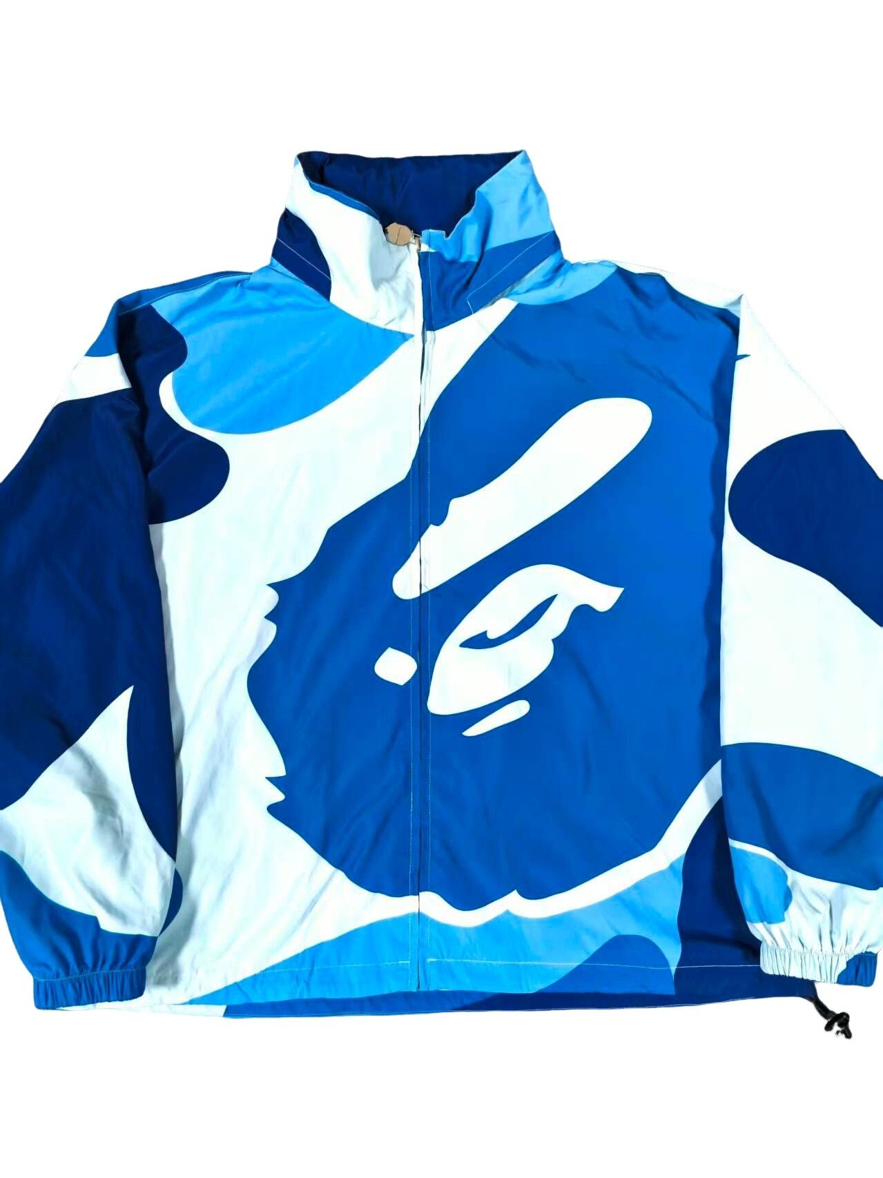 Bape A Bathing Ape Blue Camo Light Jacket Size M Size US M / EU 48-50 / 2 - 1 Thumbnail