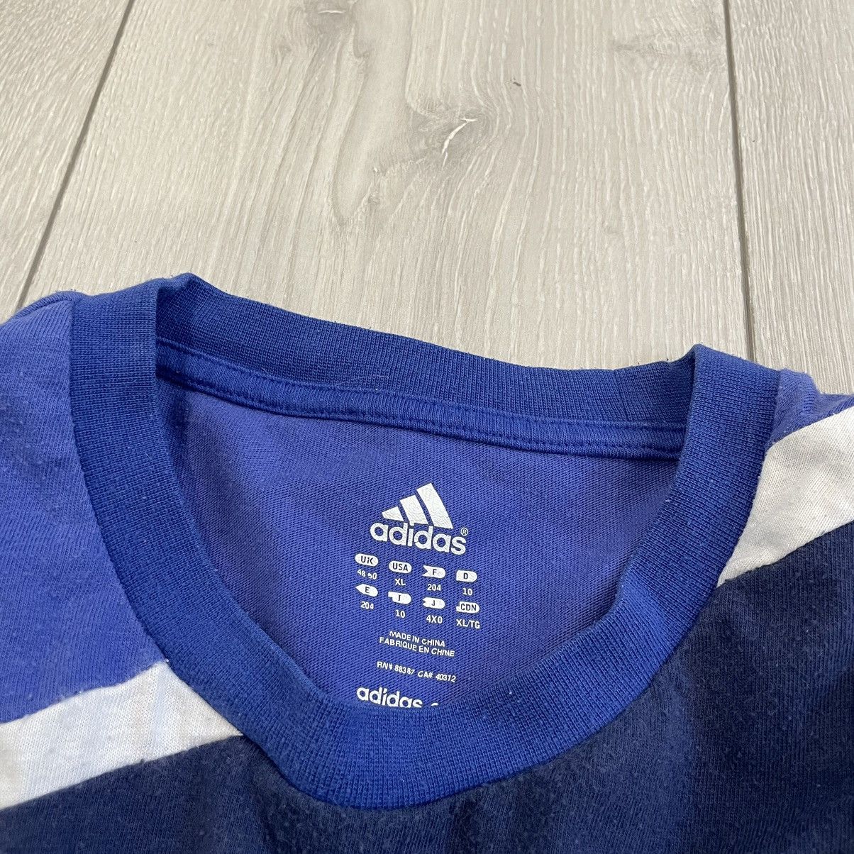 Adidas × Vintage Adidas Schalke 90s tee jersey shirt blokecore football socce Size US XL / EU 56 / 4 - 3 Thumbnail