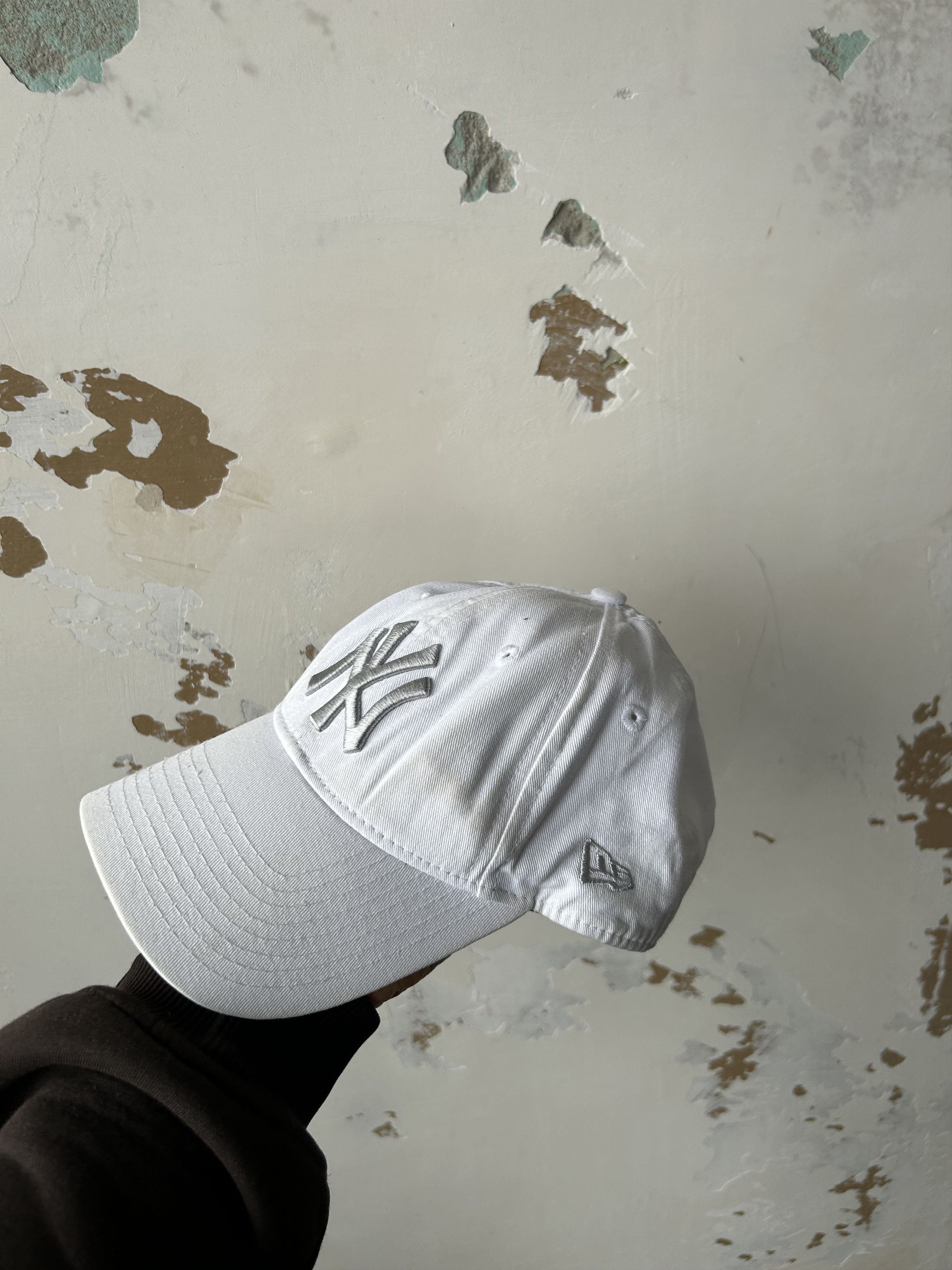 New York Yankees × Vintage Vintage 90s New York Yankees Cap Hat Retro Size ONE SIZE - 2 Thumbnail