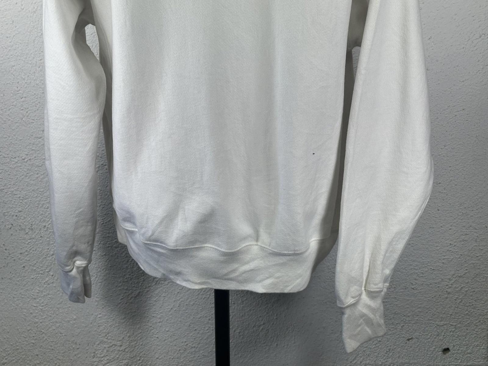 Champion Champion Vintage Large White Reverse Weave Hoodie Size US L / EU 52-54 / 3 - 7 Thumbnail
