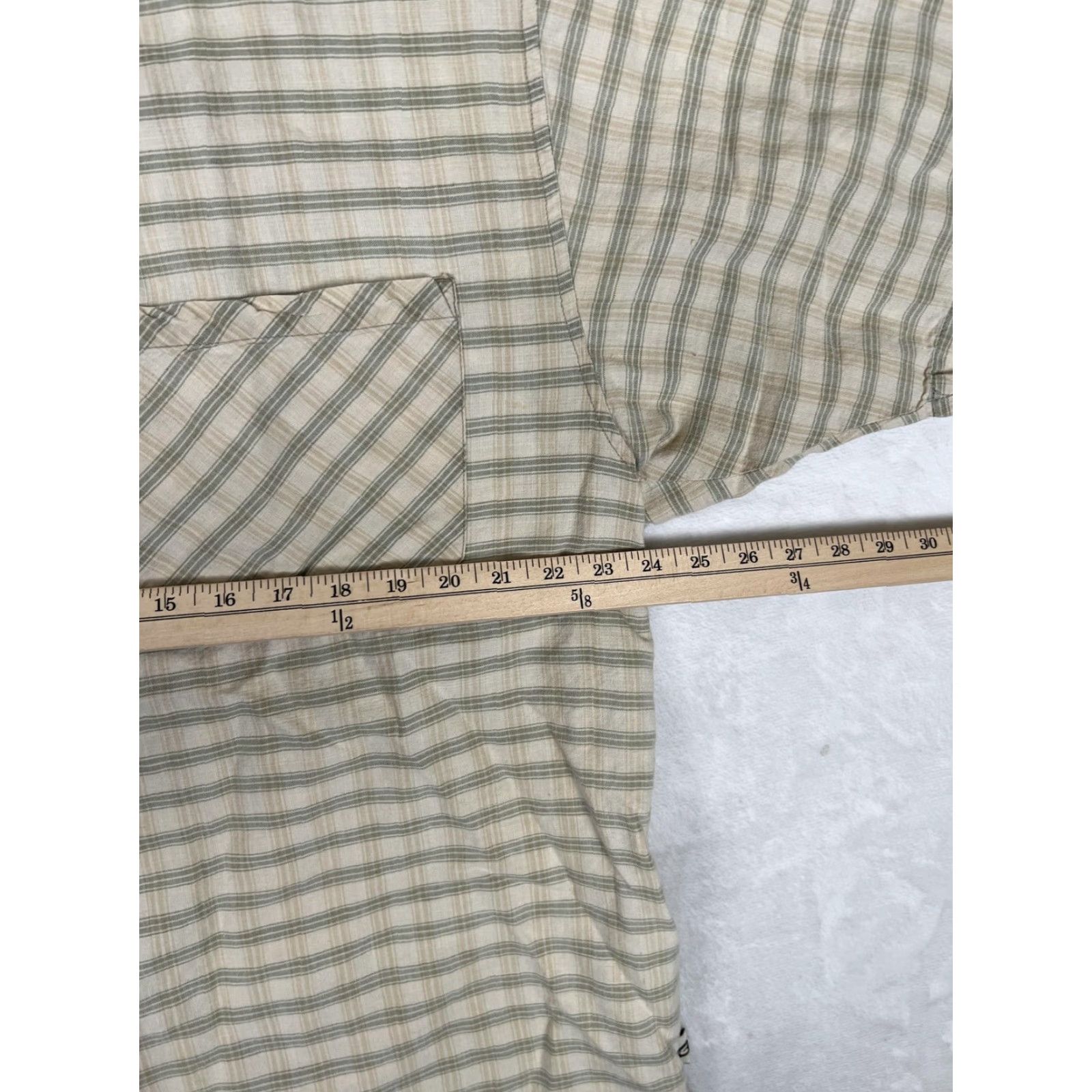 Bugle Boy VINTAGE Bugle Boy Shirt Mens XL Beige Plaid Short Sleeve Button Front 90s Size US XL / EU 56 / 4 - 5 Thumbnail