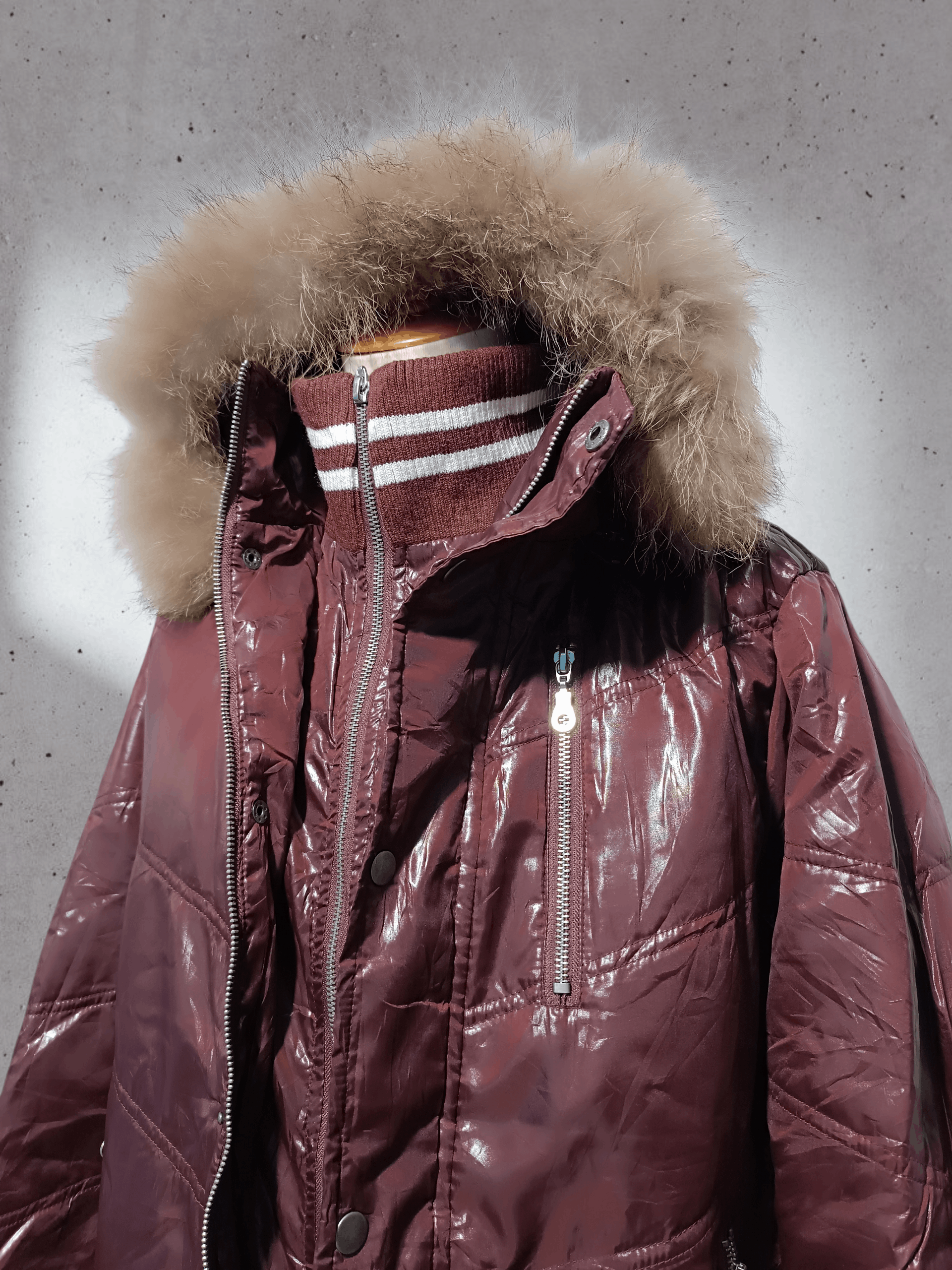 Japanese Brand Double Layer Fur Puffer Down Jacket If Six Was Nine Style Size US L / EU 52-54 / 3 - 2 Thumbnail