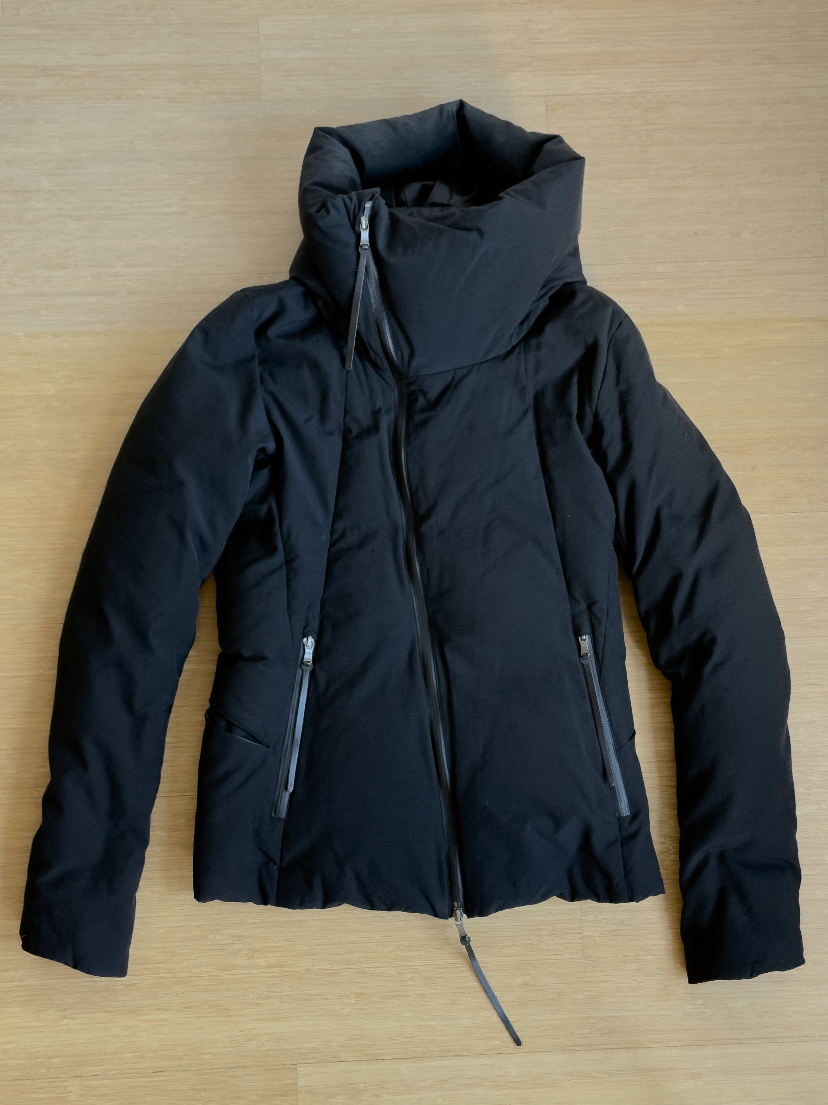 The Viridi-anne Asymmetric Goose Down Puffer | Grailed