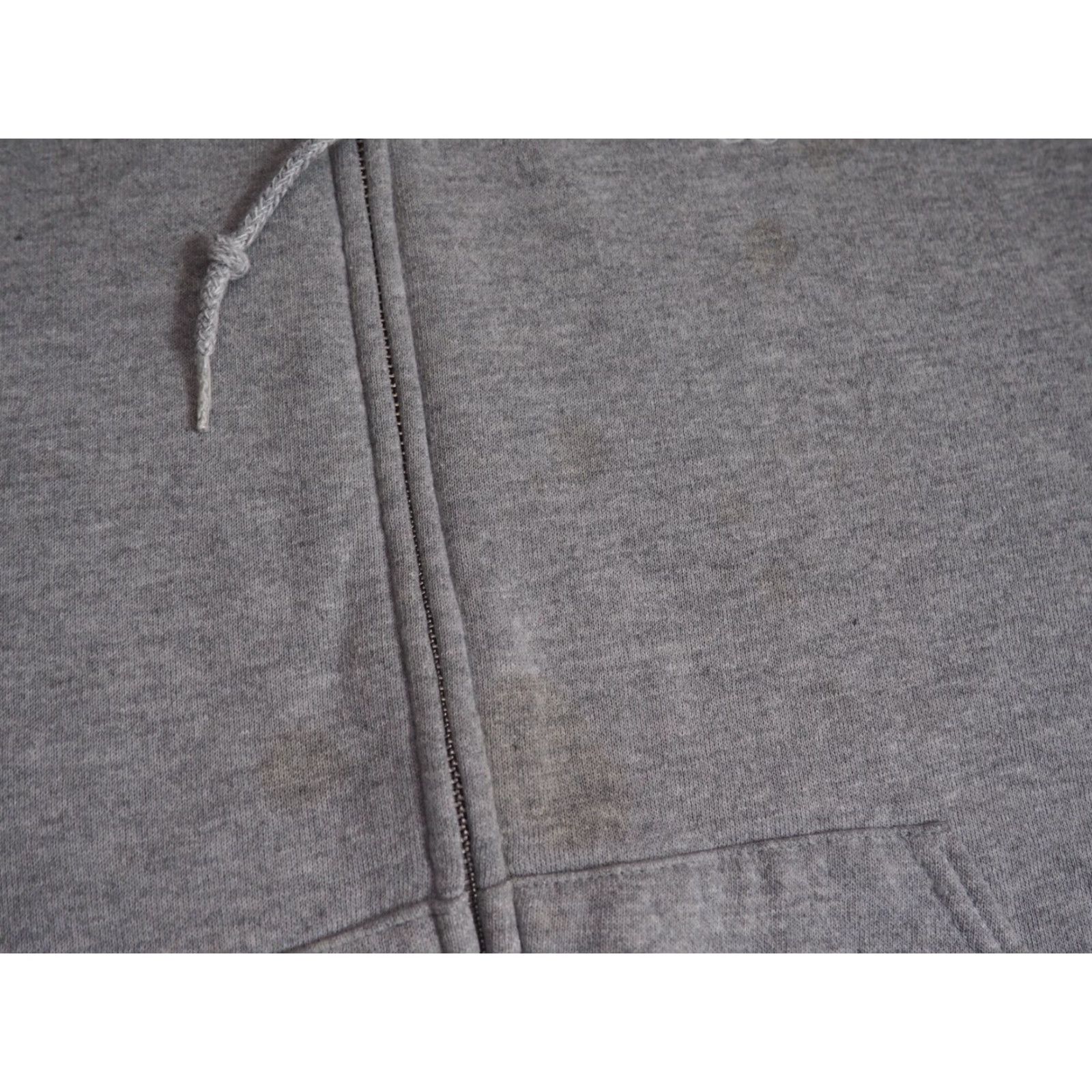 Vintage VTG 90s Penneys USA Olympics Team Heather Gray Full Zip Hoodie Sweatshirt 2XL Men's Hooded Fleece Cotton Embroidered Logo 90s Vintage Size US XXL / EU 58 / 5 - 7 Thumbnail