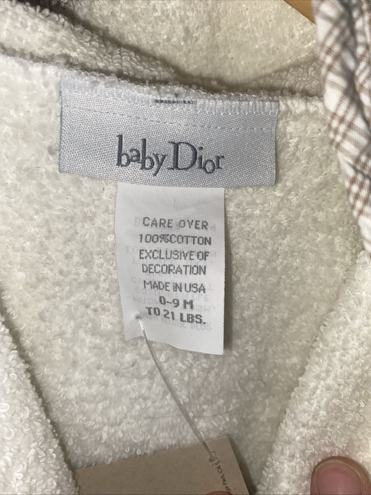 Other Baby dior robe 0-9 months Size ONE SIZE - 3 Thumbnail