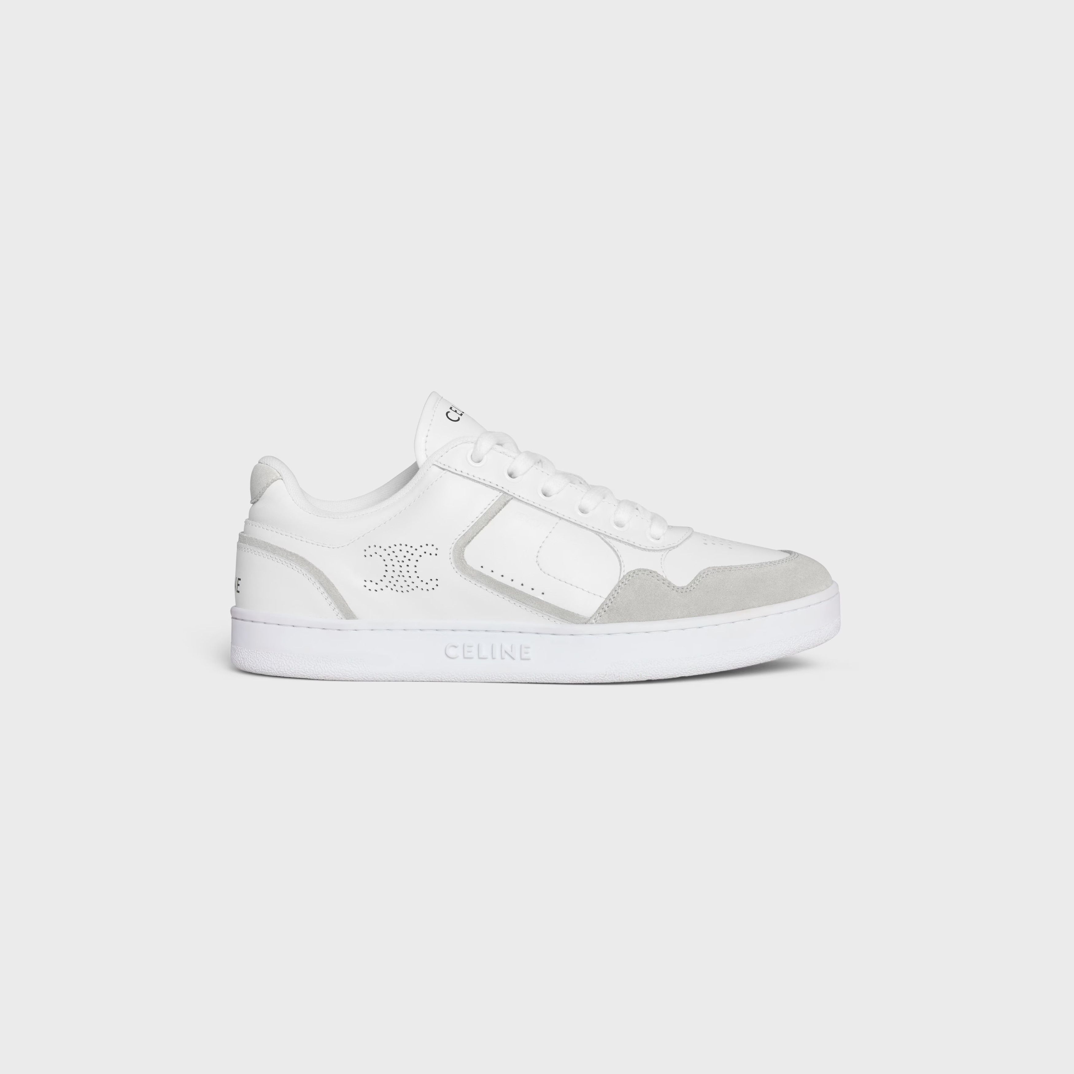 Celine o1bcso1str0925 356085020C Low-Top Sneakers Optic White/Grey Size US 11 / IT 41 - 1 Thumbnail
