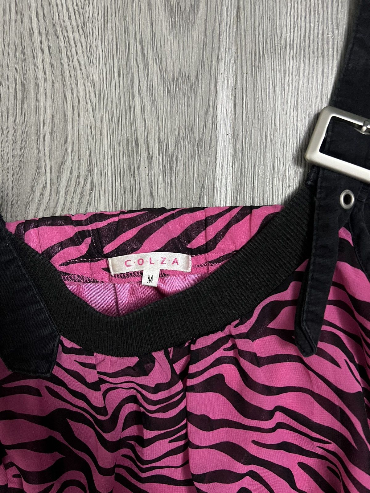 Japanese Brand Colza Pink zebra pumpkin punk dress 🦓💗 Size ONE SIZE - 7 Thumbnail