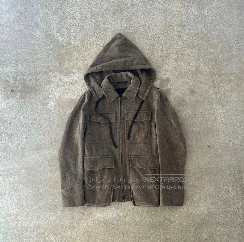 Ann Demeulemeester Ann Demeulemeester Hooded Zip Jacket. Size US XS / EU 42 / 0 - 1 Thumbnail