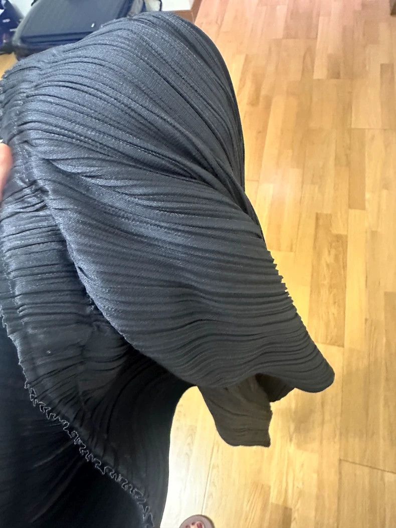 Issey Miyake Issey Miyake size:3 Grey-black pleated pants Size 42" / US 20 - 8 Thumbnail