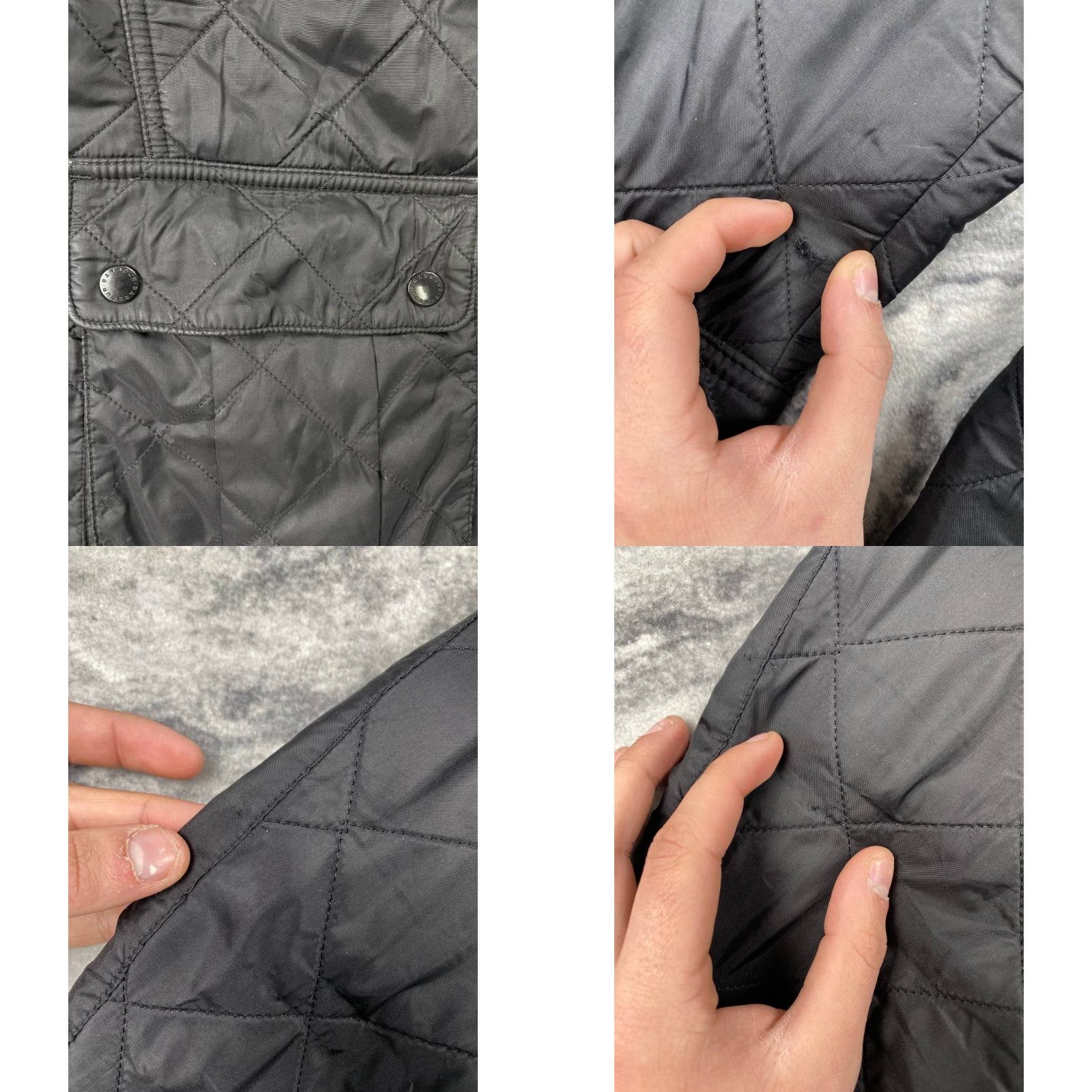 Barbour Barbour Barbour International Ariel Polarquilt Jacket Men L Black Quilted Regular Zip Size US L / EU 52-54 / 3 - 8 Thumbnail