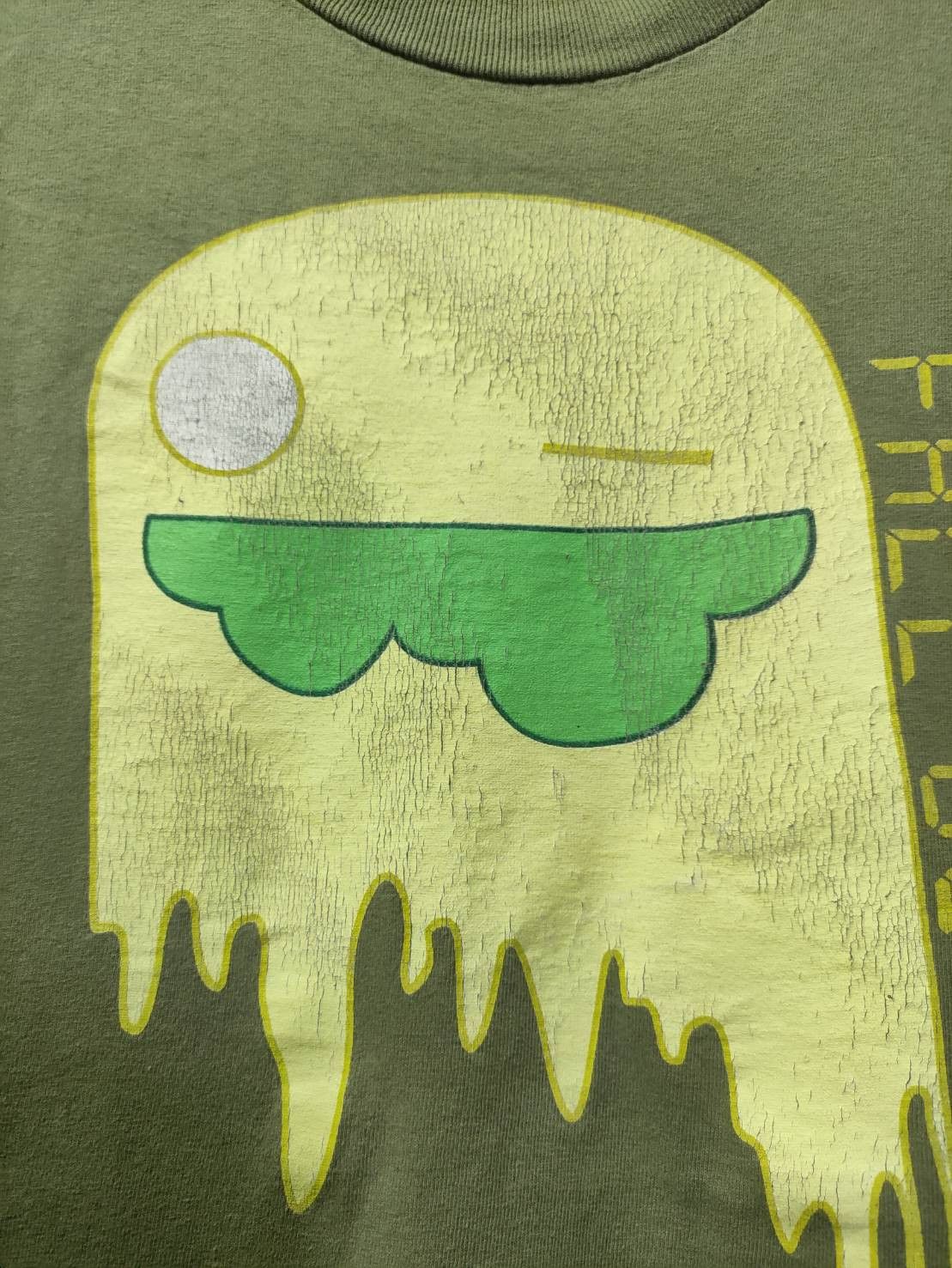 Band Tees Vtg 00's Fall Out Boy " Ghost Monster " Art T-Shirt Size US L / EU 52-54 / 3 - 4 Thumbnail