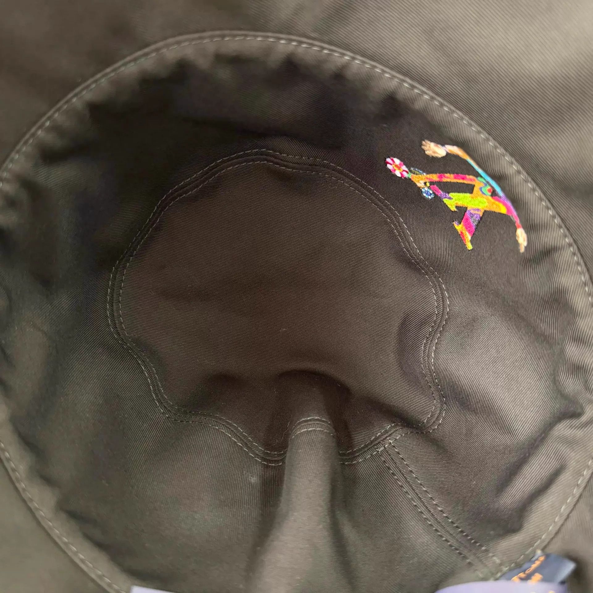 Louis Vuitton Louis Vuitton x Takashi Murakami Full Print Bucket Hat Size ONE SIZE - 7 Thumbnail