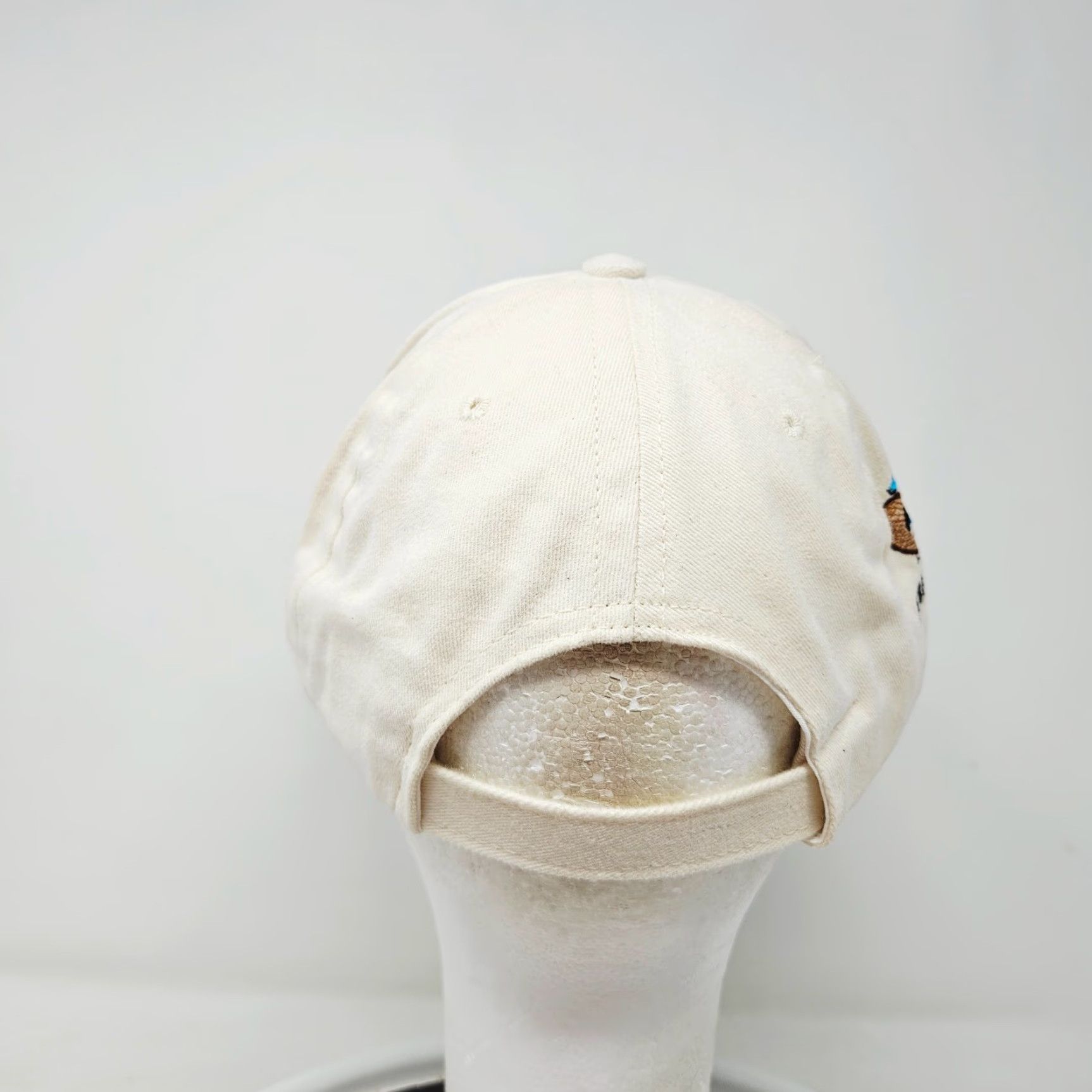 Vintage VINTAGE Brett Ogle Gimme Funny Golf Parody Preppy PGA Faded 90s Adjustable Baseball Cap Hat Men's Beige Cotton Canvas Cap Size ONE SIZE - 4 Thumbnail