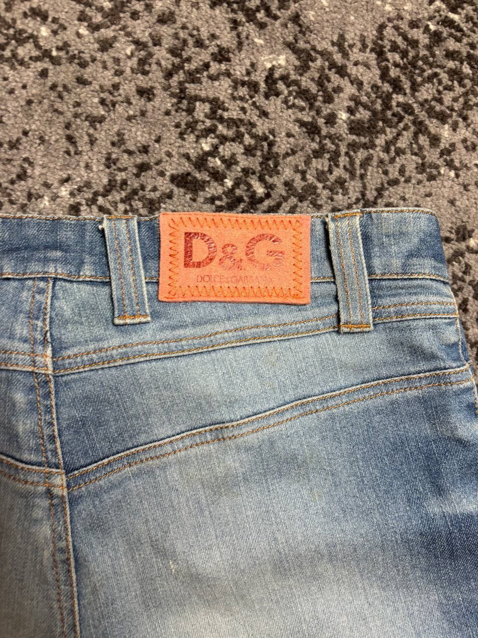 Dolce & Gabbana × Vintage Vintage Y2K Dolce & Gabbana Avantgarde Denim Pants Size 28" / US 6 / IT 42 - 7 Thumbnail
