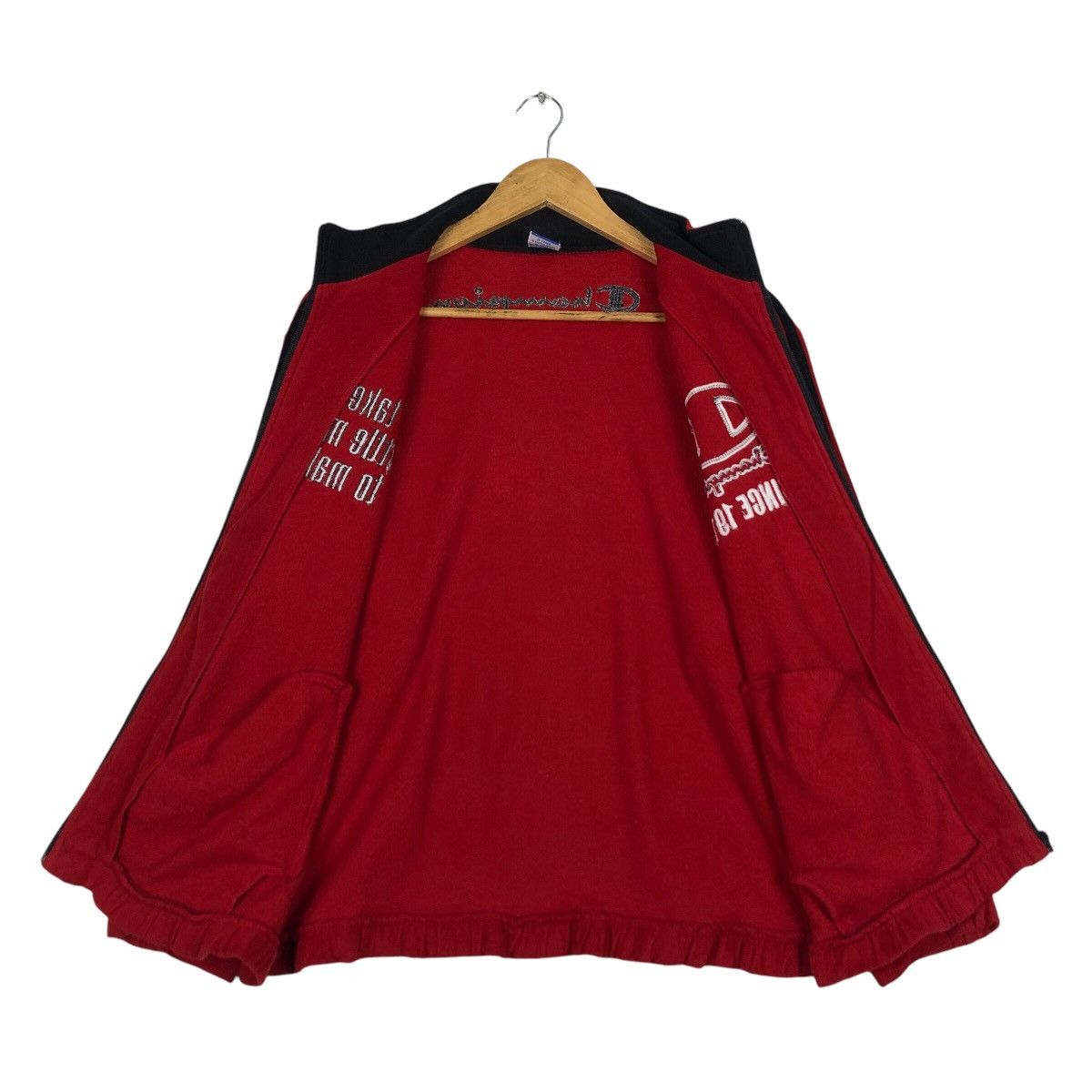 Champion × Japanese Brand × Vintage Champion Fleece Sweatshirt Jacket Medium #A3 Size US M / EU 48-50 / 2 - 11 Thumbnail