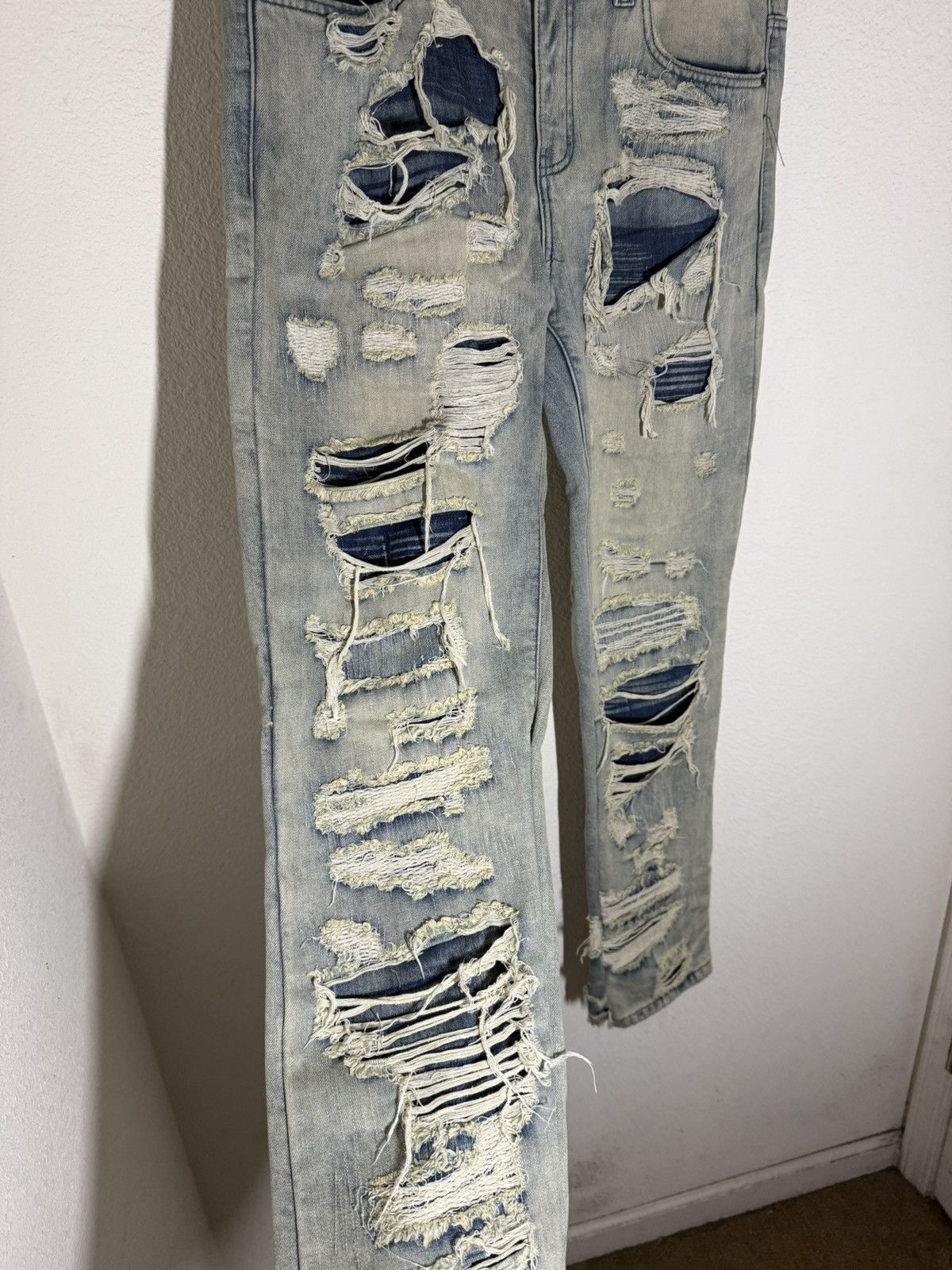 Jaded London Jaded Lndn tatter distress denim Size US 36 / EU 52 - 2 Thumbnail