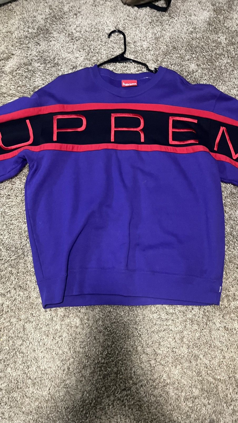 Supreme Supreme Paneled crewneck (SS21) Size US L / EU 52-54 / 3 - 2 Thumbnail